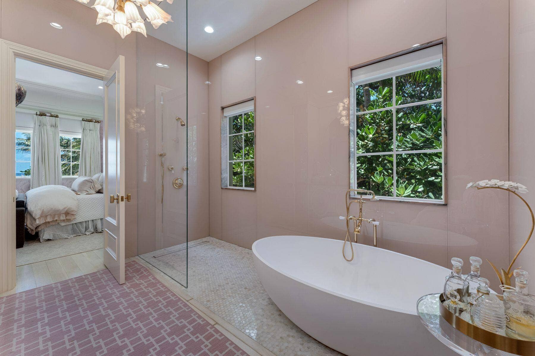 1131 Hillsboro Mile, Hillsboro Beach, FL 33062 Bedroom ensuite and walk in closets