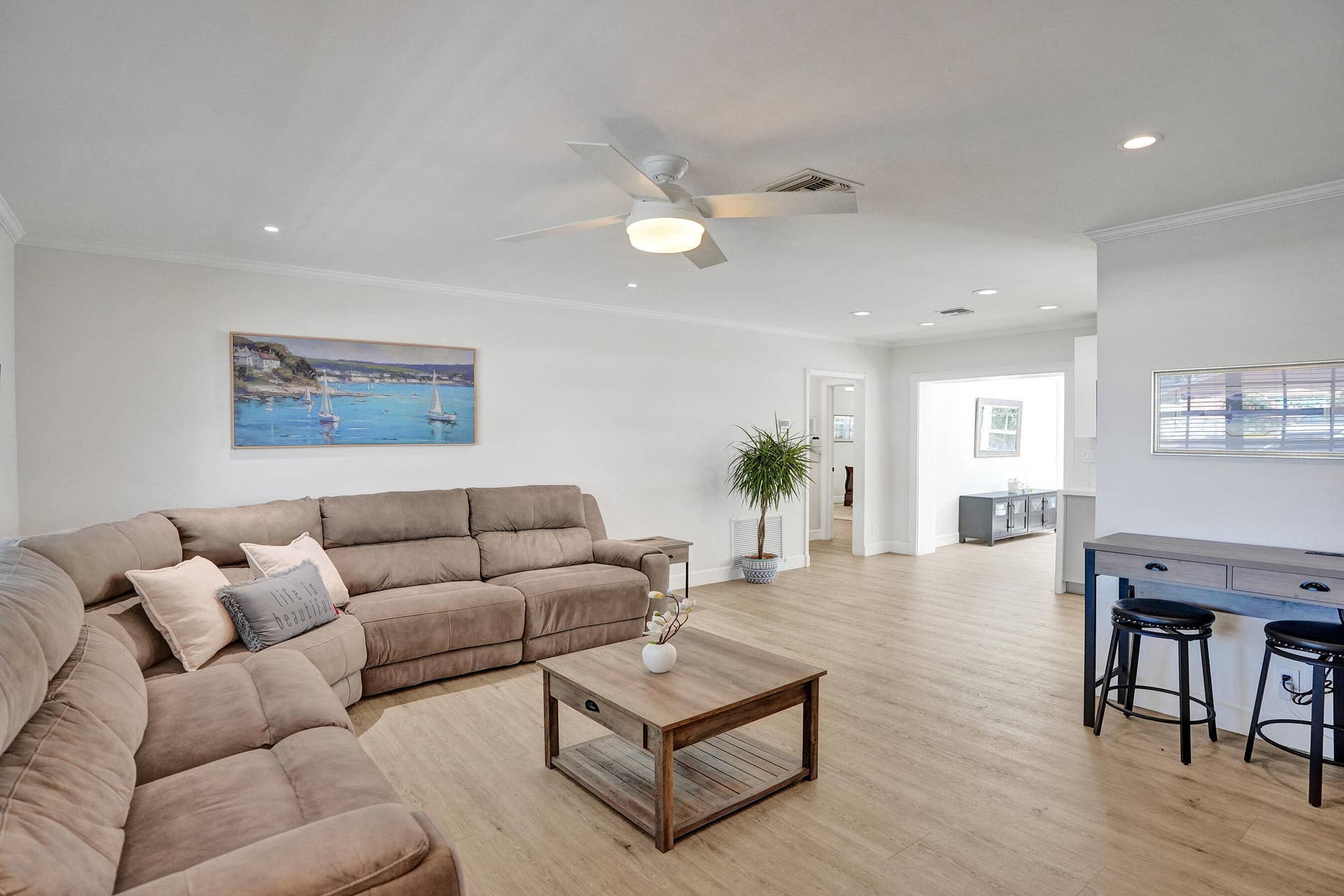 Family room off Kitchen