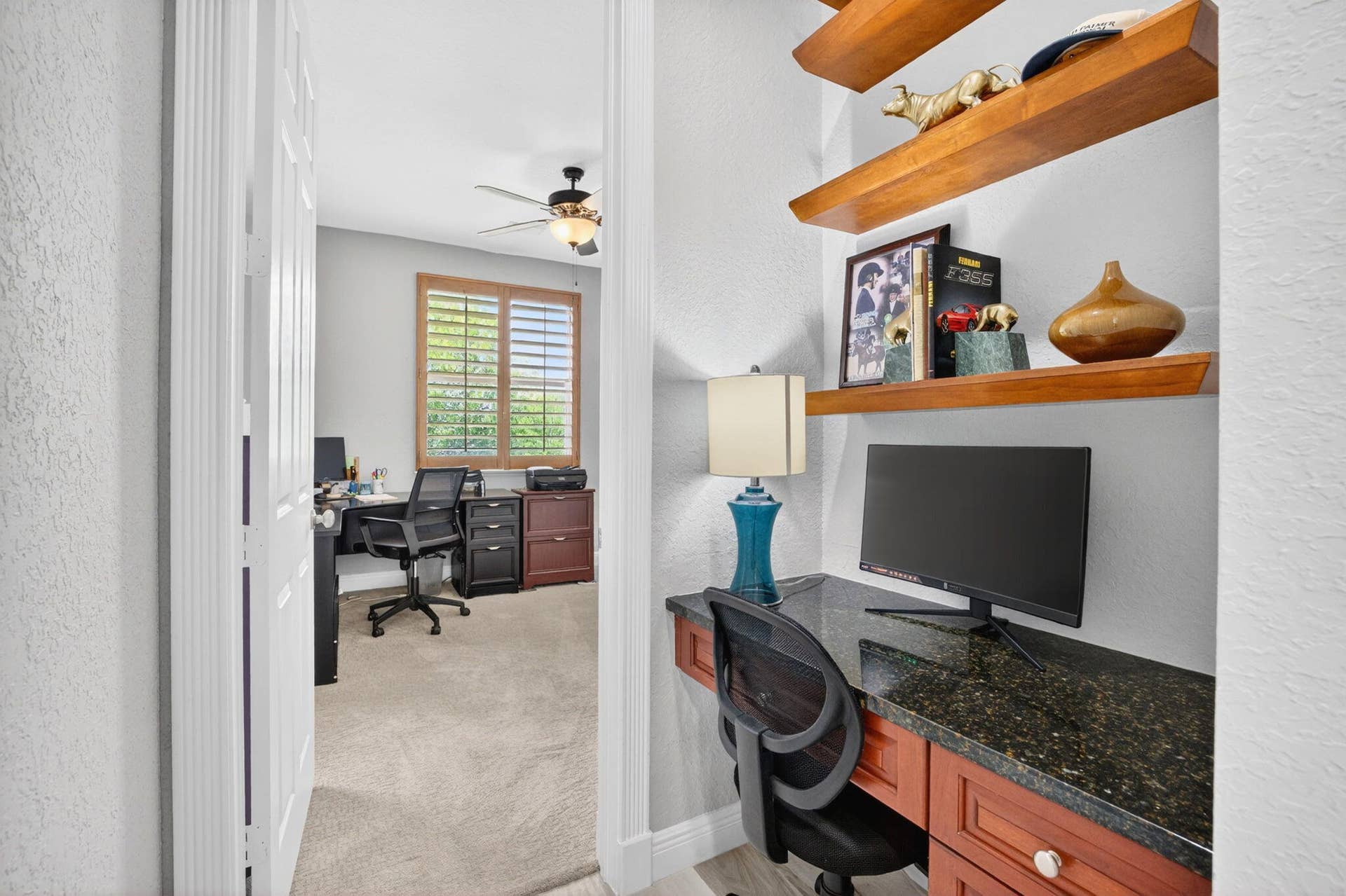 2860 Marina Circle, Lighthouse Point, FL 33064 Custom Built In Desk