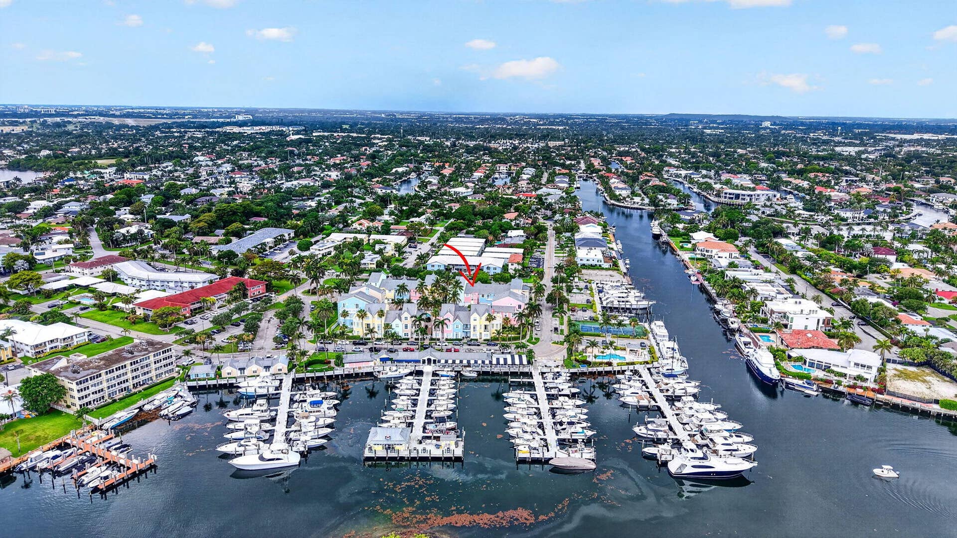 2860 Marina Circle, Lighthouse Point, FL 33064 Lighthouse Point Marina with Restaurant