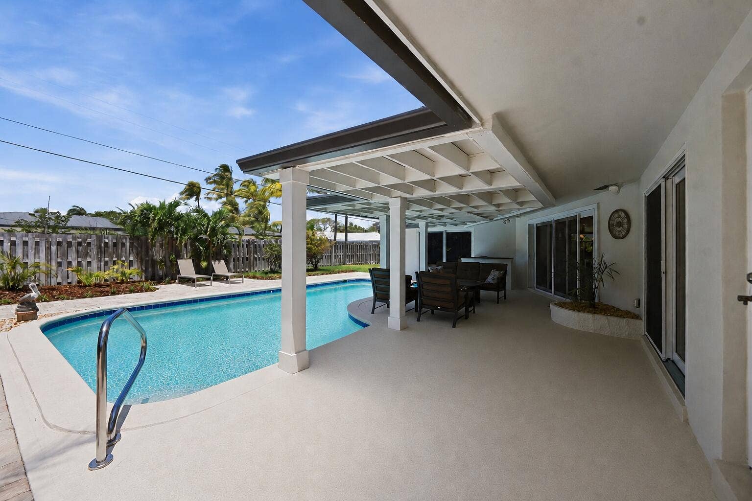 4111 NE 26th Terrace, Lighthouse Point, FL 33064 Backyard