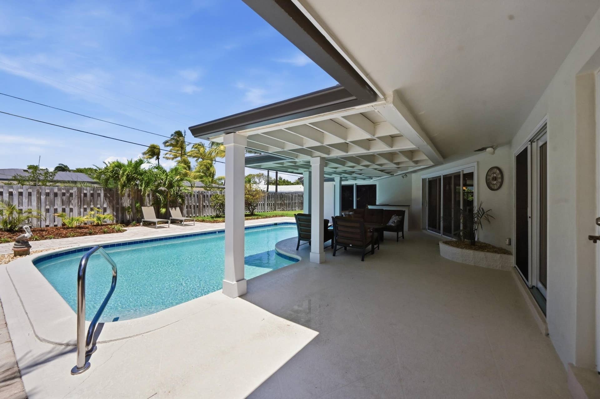 4111 NE 26th Terrace, Lighthouse Point, FL 33064 Backyard