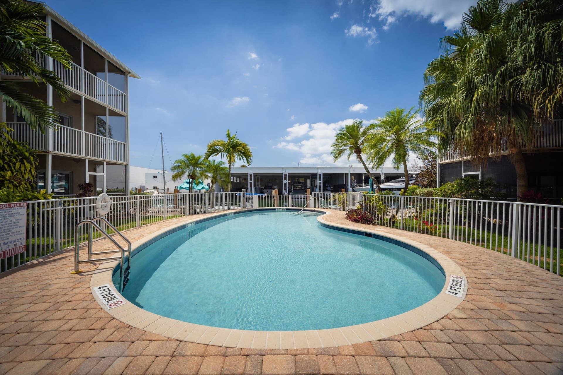 1510 SE 15th Street, #302, Fort Lauderdale, FL 33316 Shared pool with canal view
