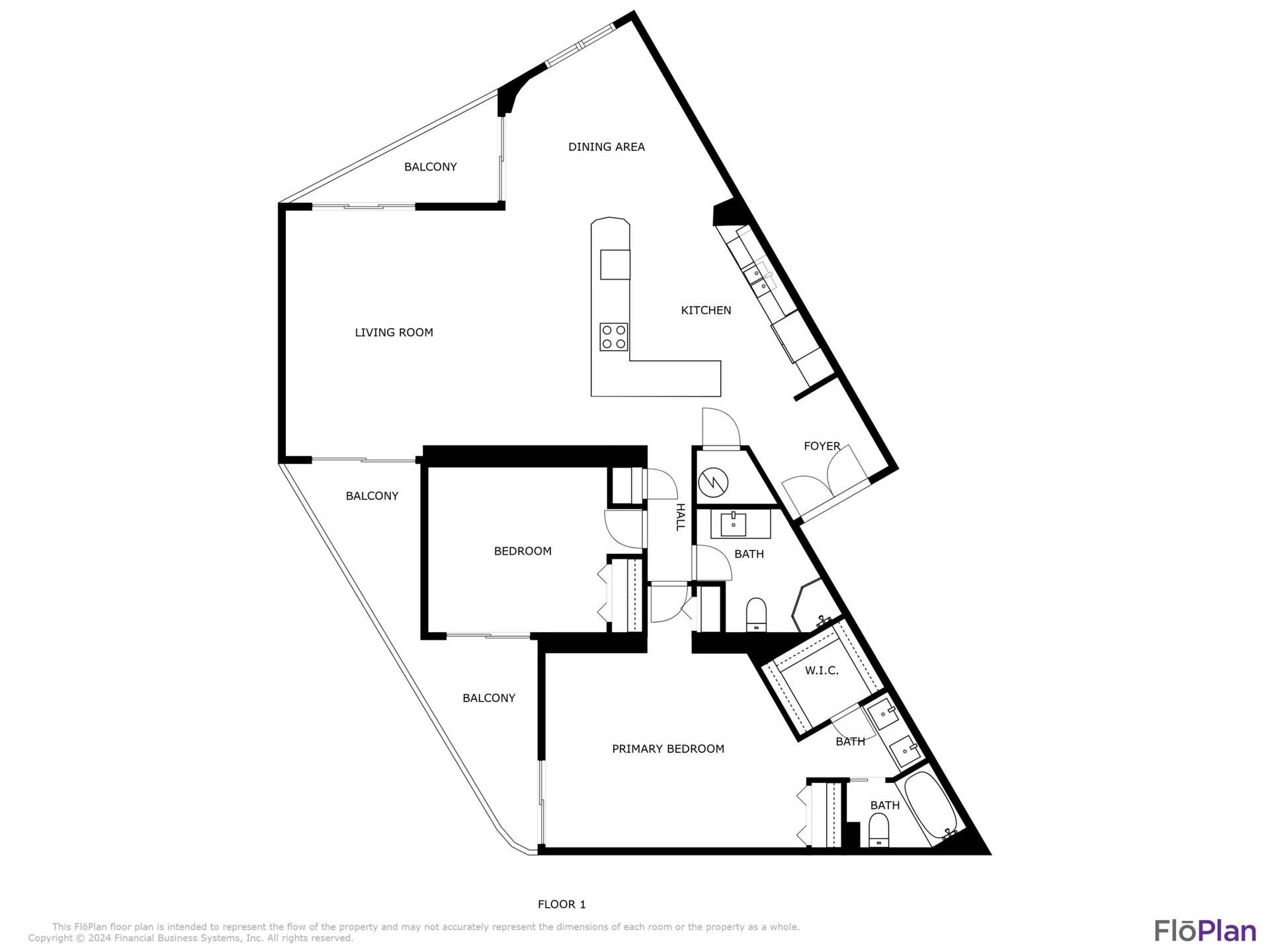 5420 N Ocean Drive, #906, Singer Island, Singer Island, FL 33404 Connemara Floor Plan