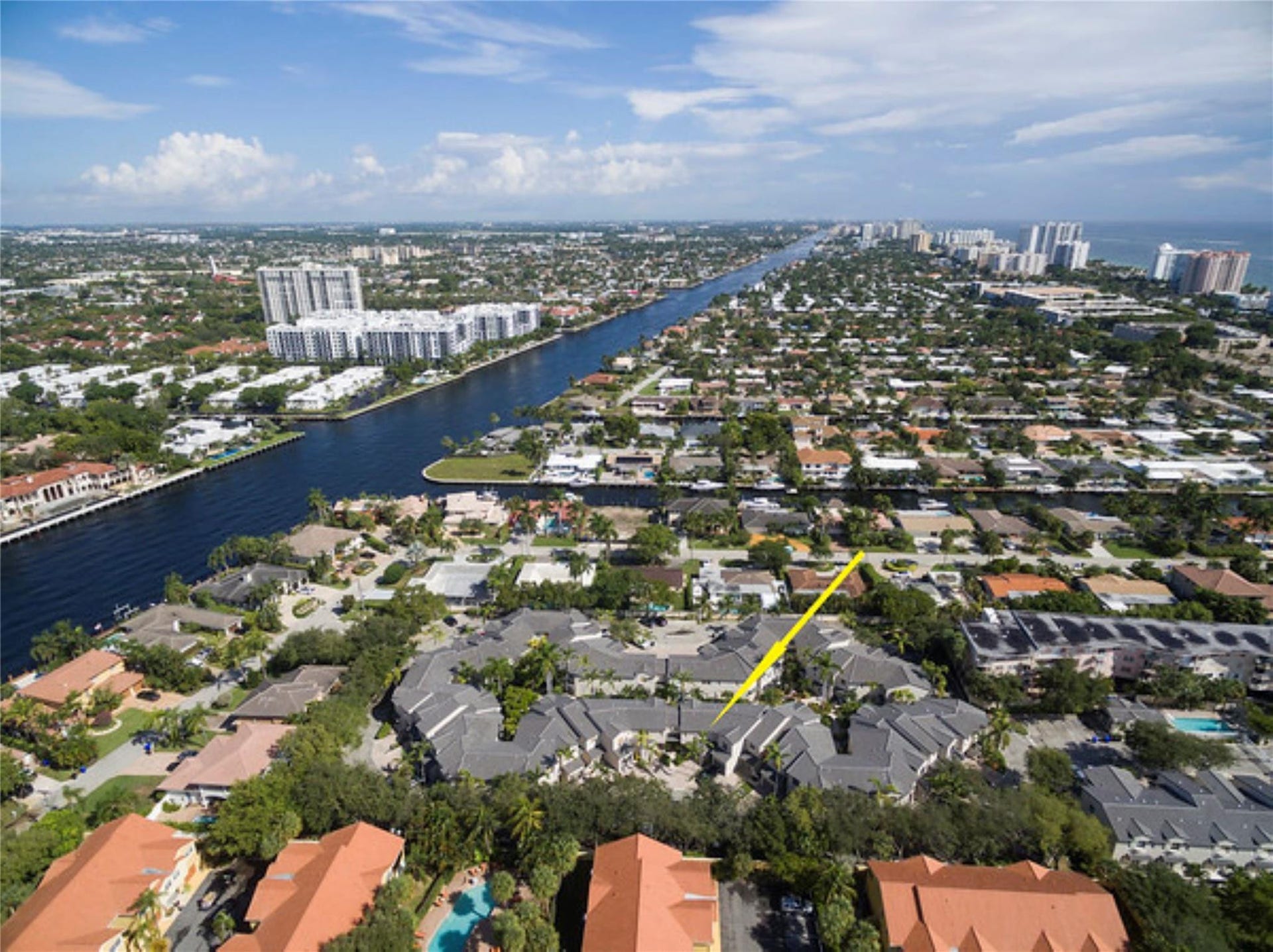1900 Oceanwalk Lane, #117, Lauderdale By The Sea, FL 33062 Aerial View North