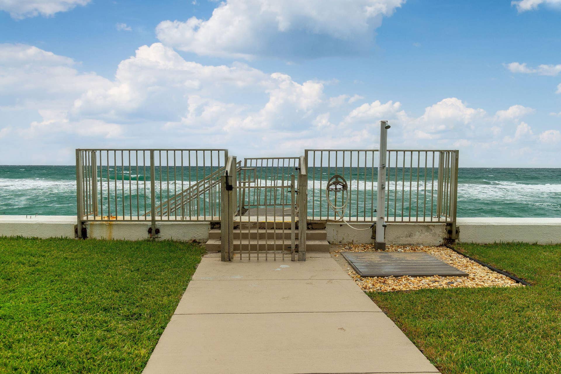 3570 S Ocean Boulevard, #610, South Palm Beach, FL 33480 Beach access gate