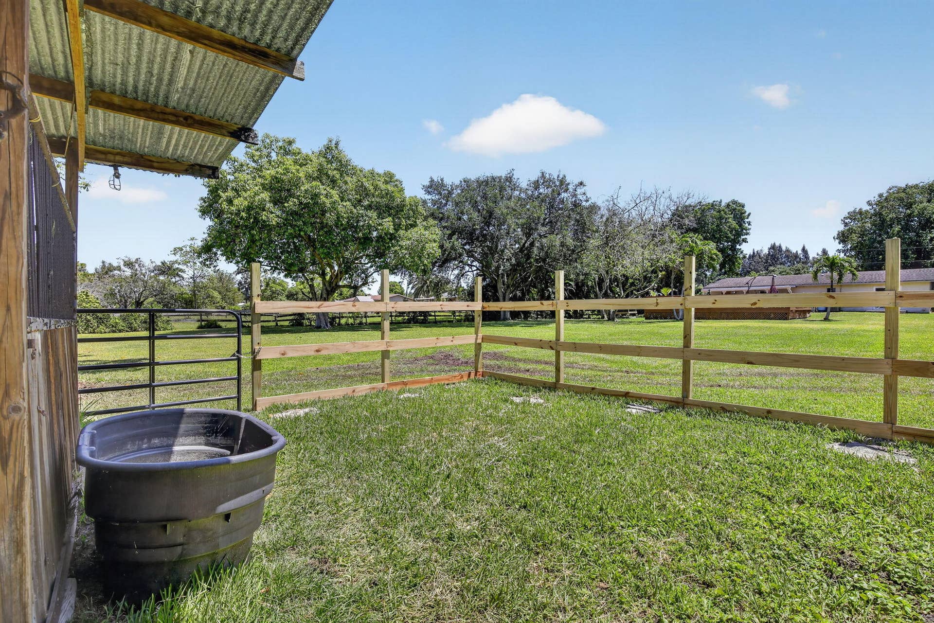 Outside of the Stable