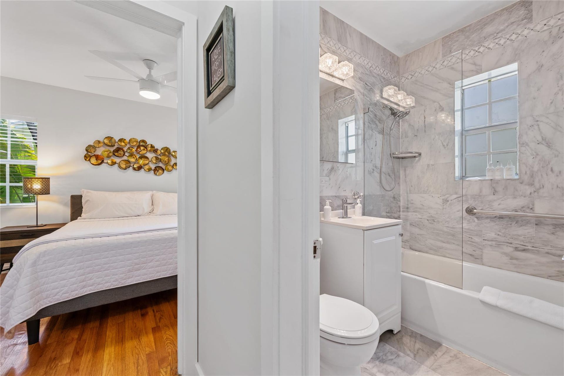 3015 Seville Street, #7, Fort Lauderdale, Fort Lauderdale, FL 33304 Bedroom/bathroom view
