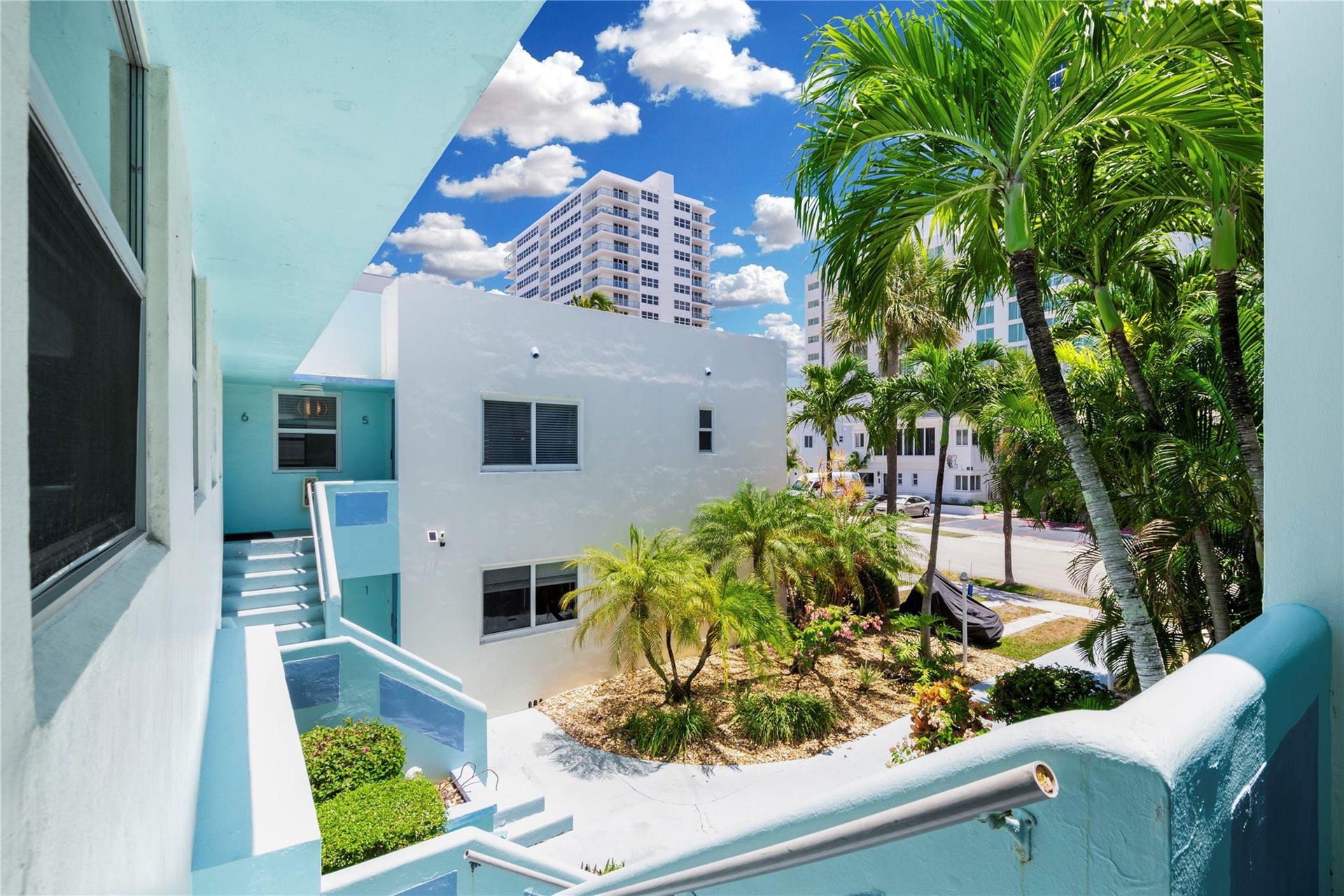 3015 Seville Street, #7, Fort Lauderdale, Fort Lauderdale, FL 33304 View from front door