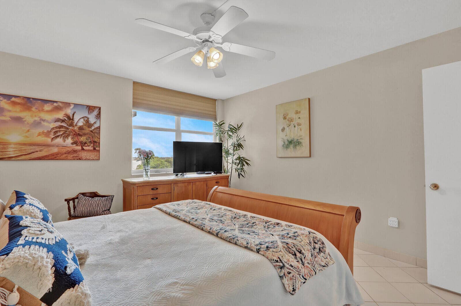 Primary Bedroom with water views
