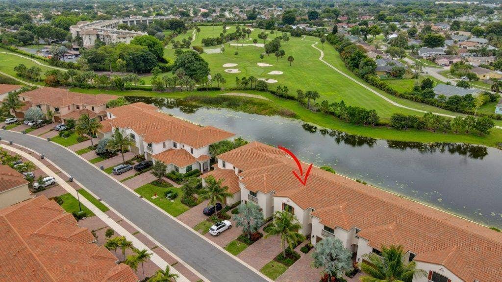 10102 Akenside Drive, Boca Raton, FL 33428 lake and golfcourse