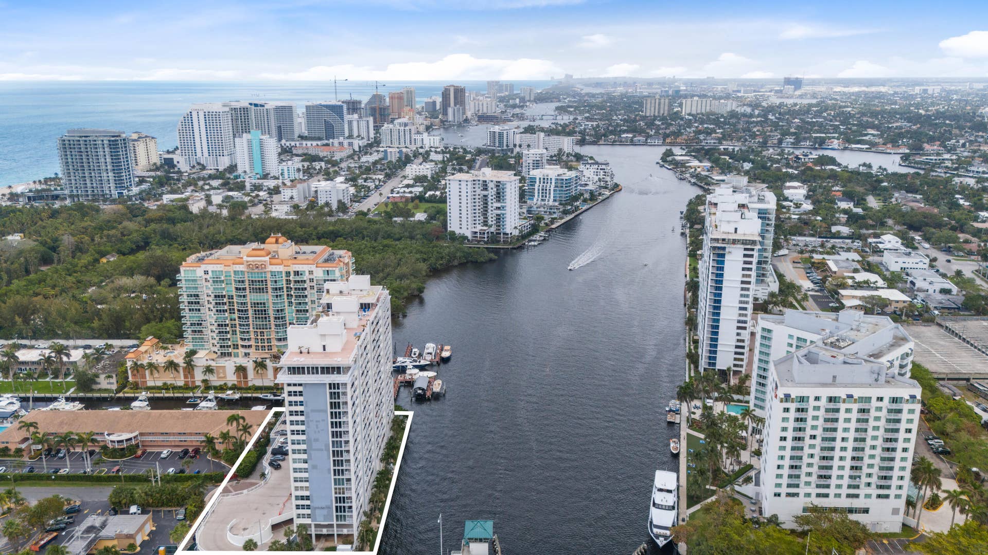 2800 E Sunrise Boulevard, #19d, Fort Lauderdale, Fort Lauderdale, FL 33304 Aerial view