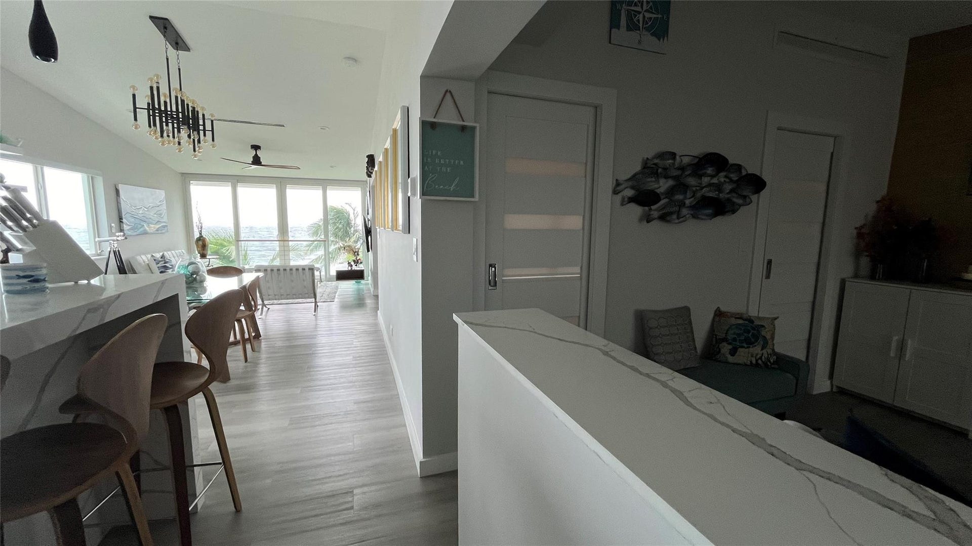 1041 Hillsboro, #3, Hillsboro Beach, Hillsboro Beach, FL 33062 The second bedroom is half open. but can be closed with an accessories