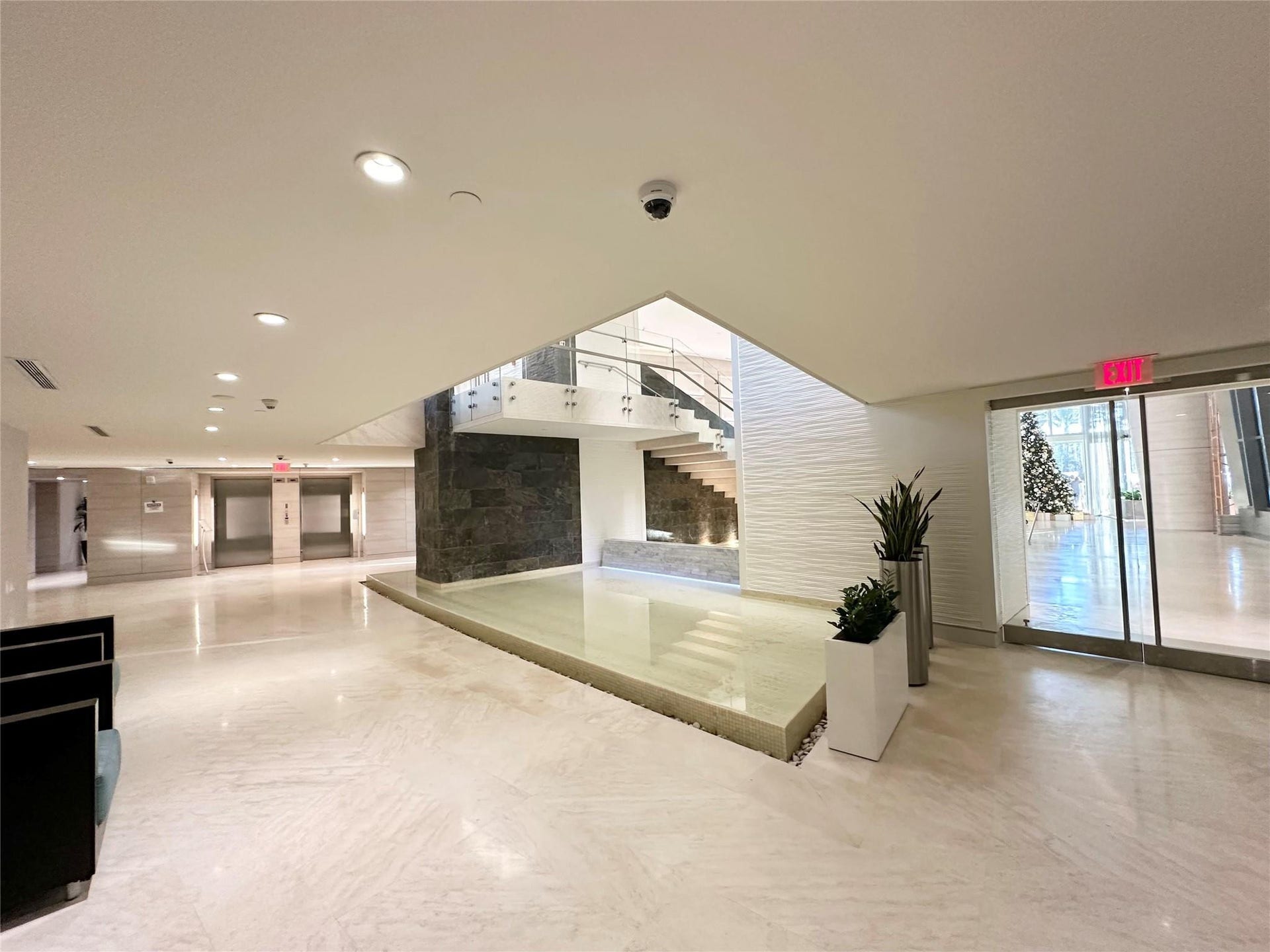 Inside lobby after entrance from main lobby