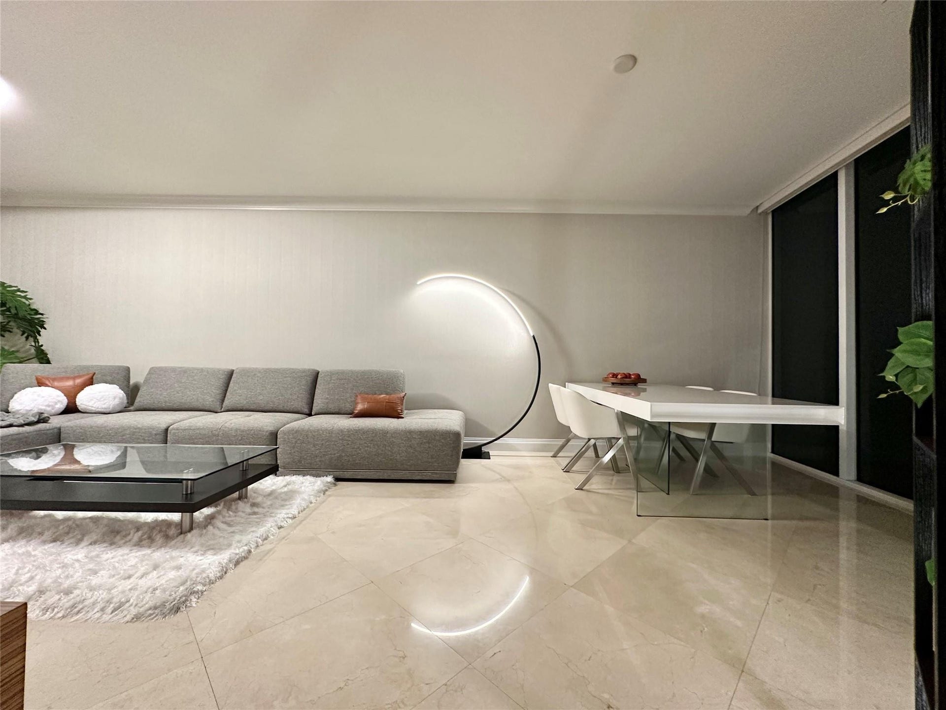 Living room from kitchen