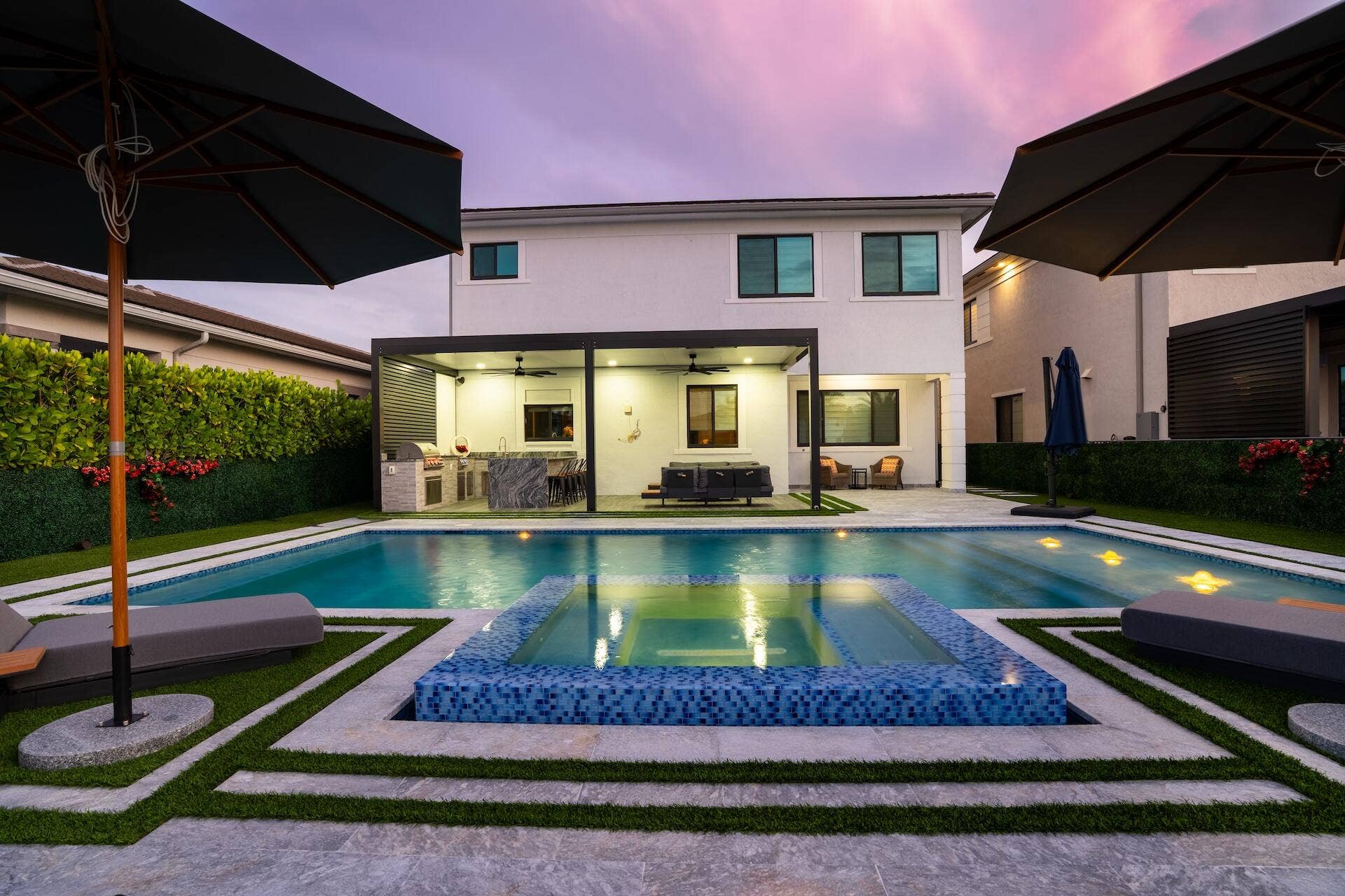 POOL SUNSET