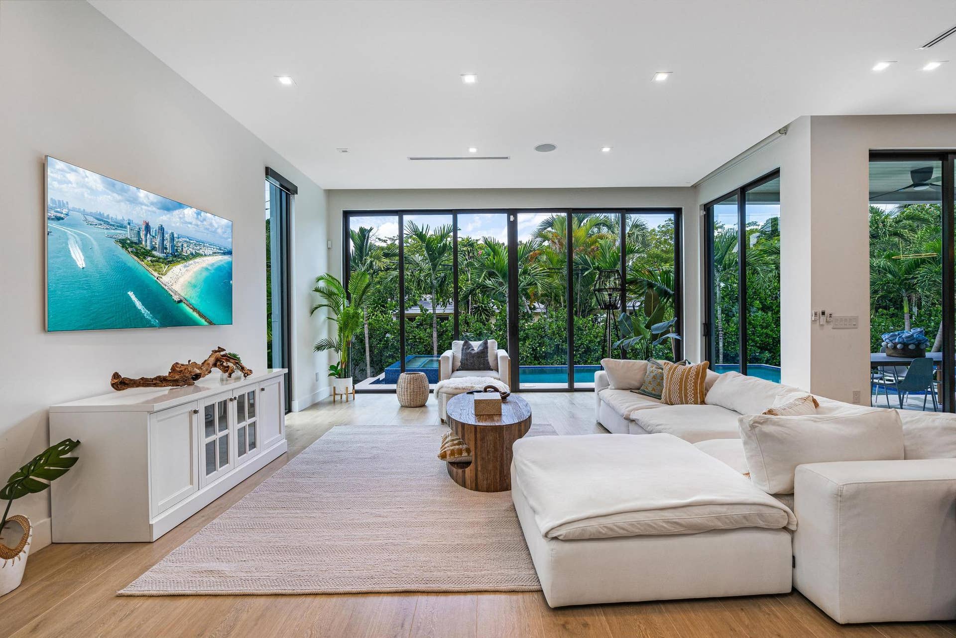 Expansive open-concept living with bright, spacious entertaining areas.