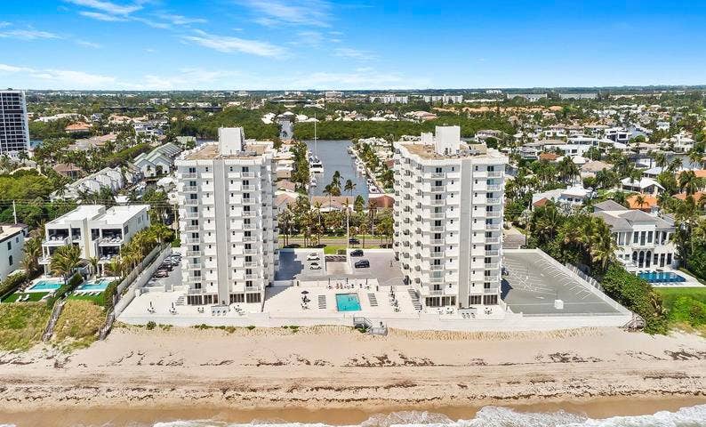 4505 S Ocean Boulevard, #303, Highland Beach, FL 33487 45 ocean aerials 2026 2