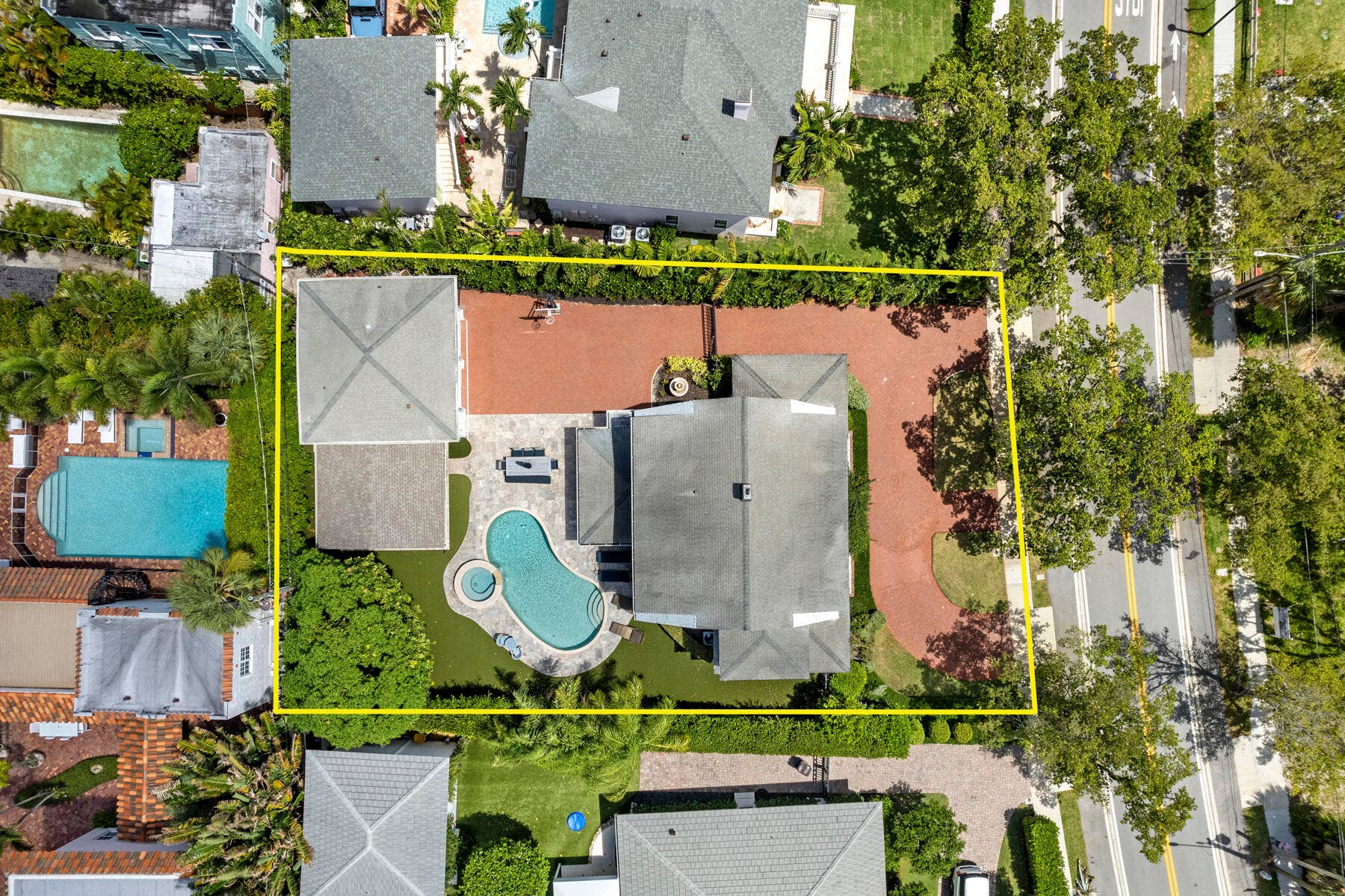 3109 Washington Road, West Palm Beach, FL 33405 Property Lines
