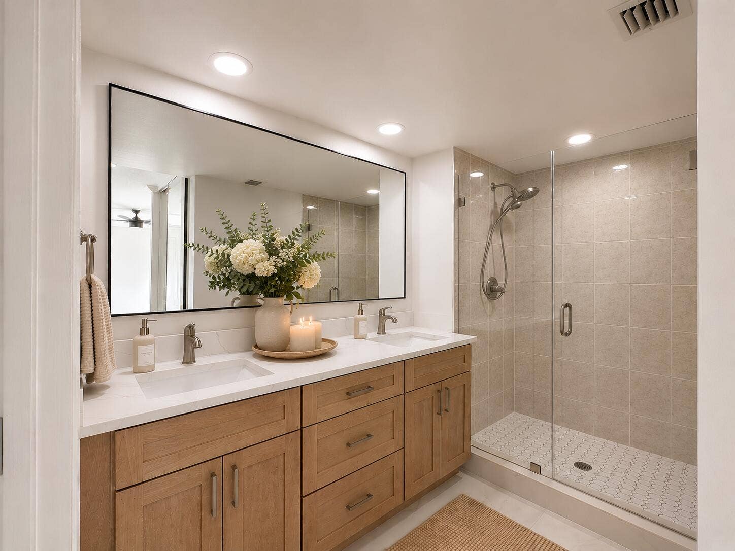 Primary Bath Staged
