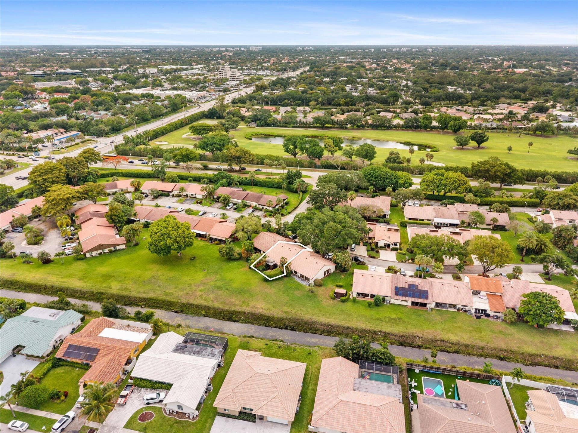 Aerial Neighborhood
