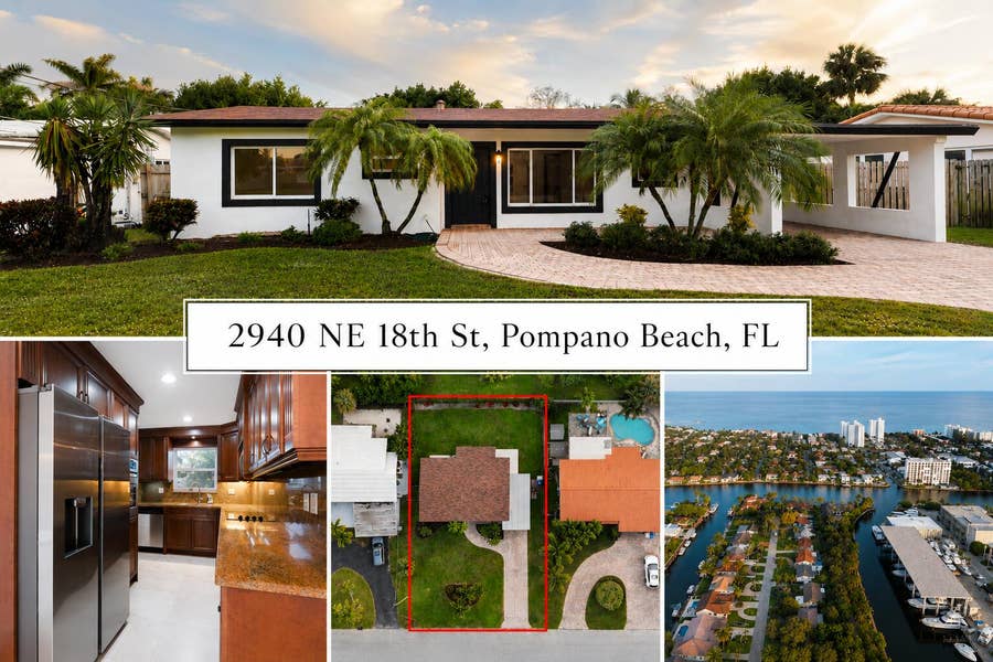 Property photo for 2940 NE 18th Street, Pompano Beach, FL