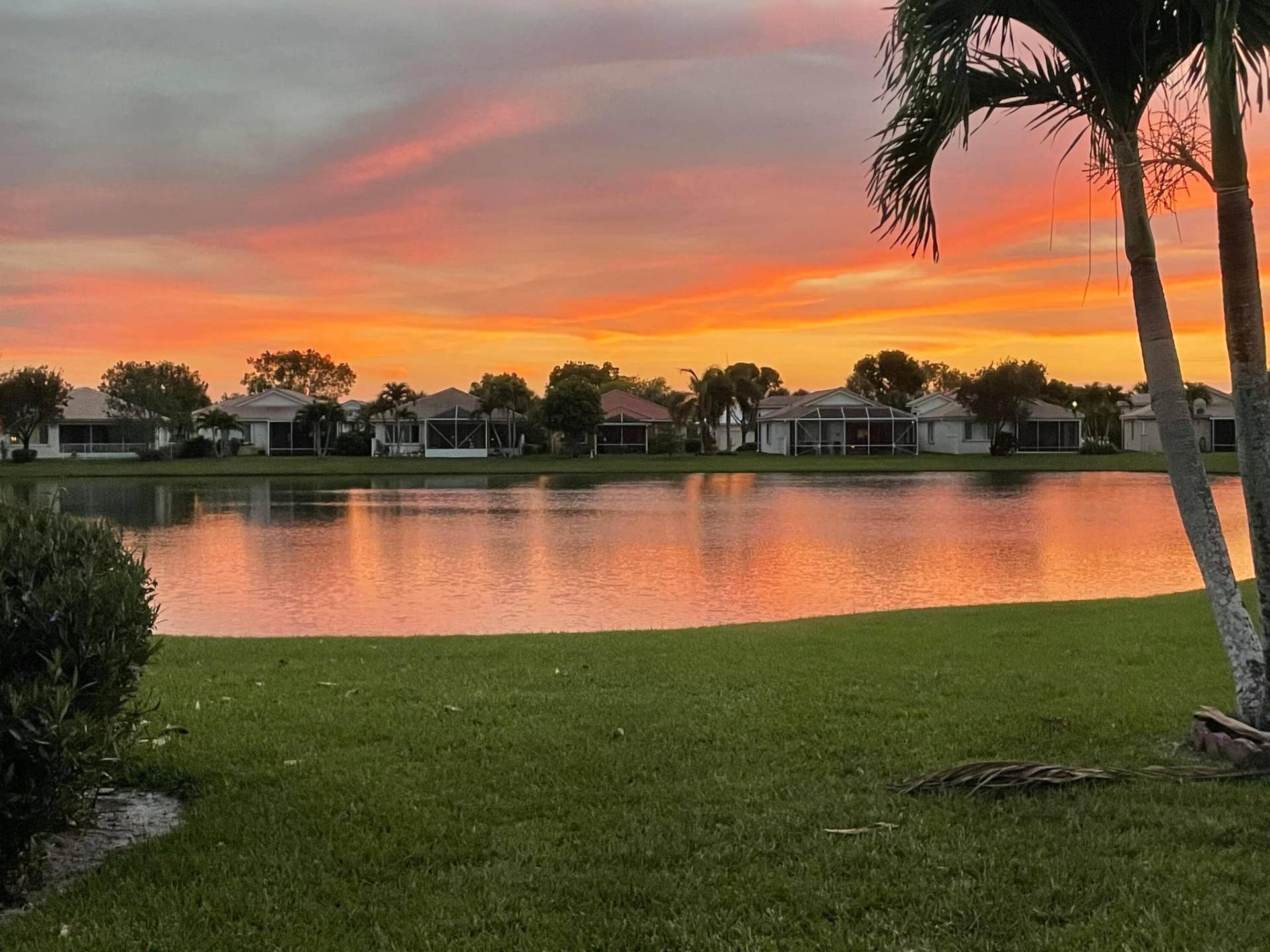 2649 Clipper Circle, West Palm Beach, FL 33411 sunset view