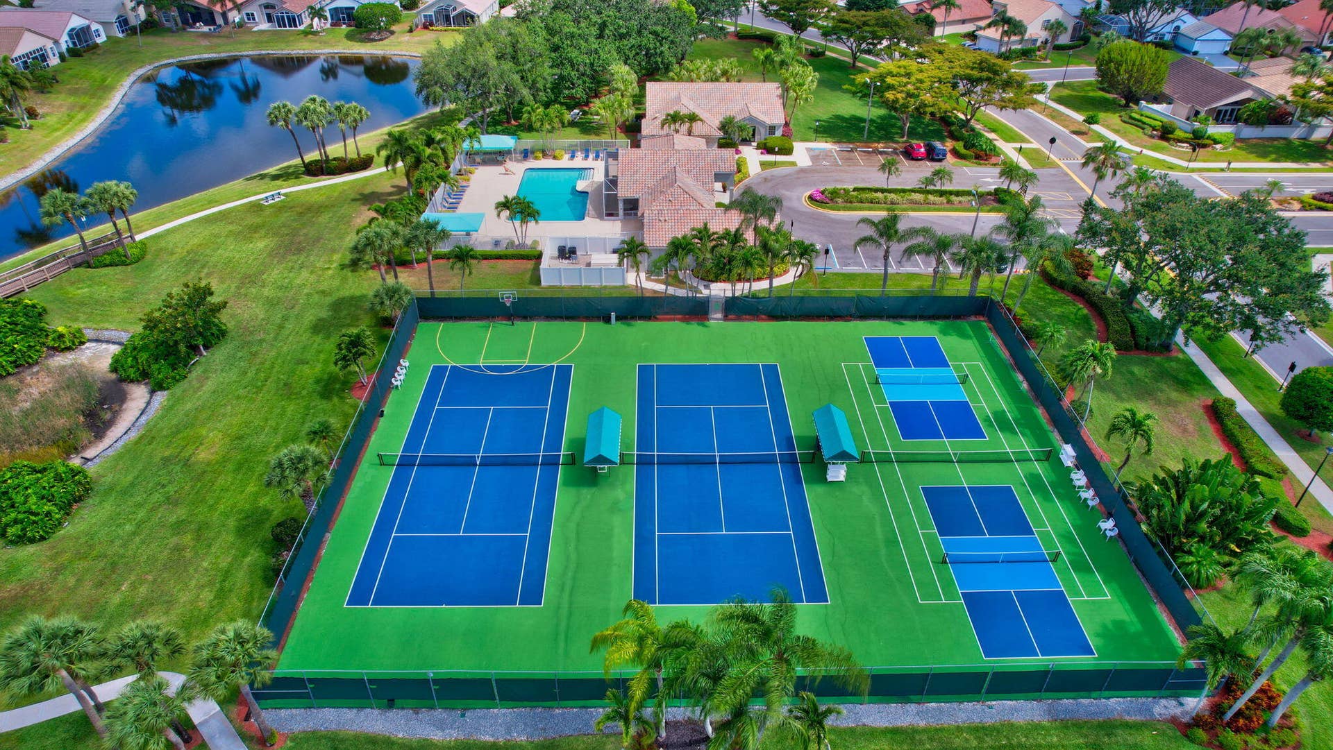 Aerial photo/common areas