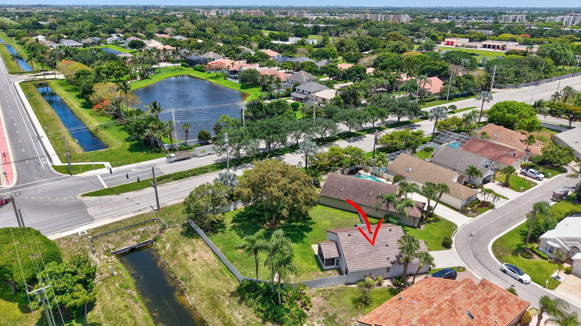 Aerial photo