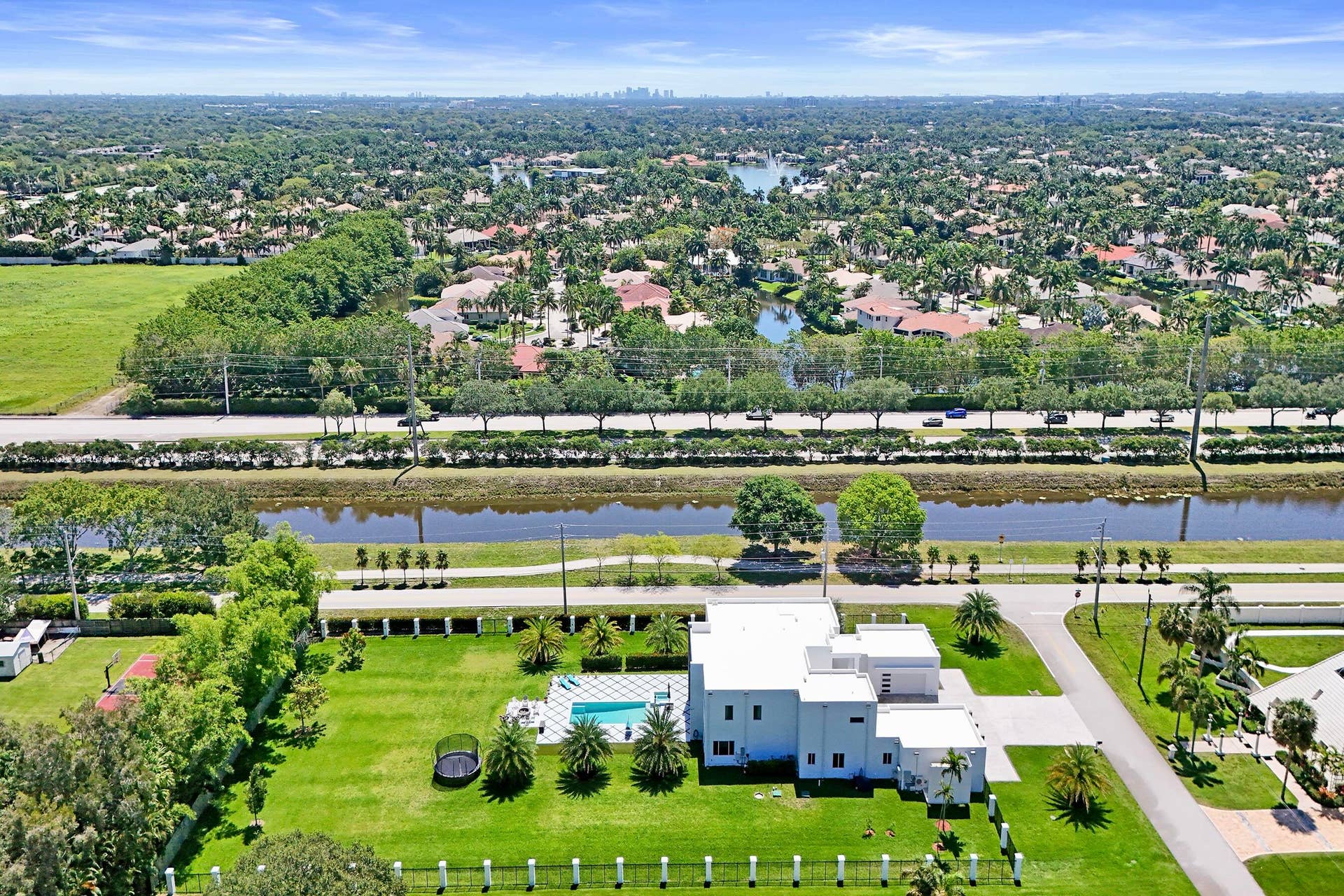 Aerial. Location