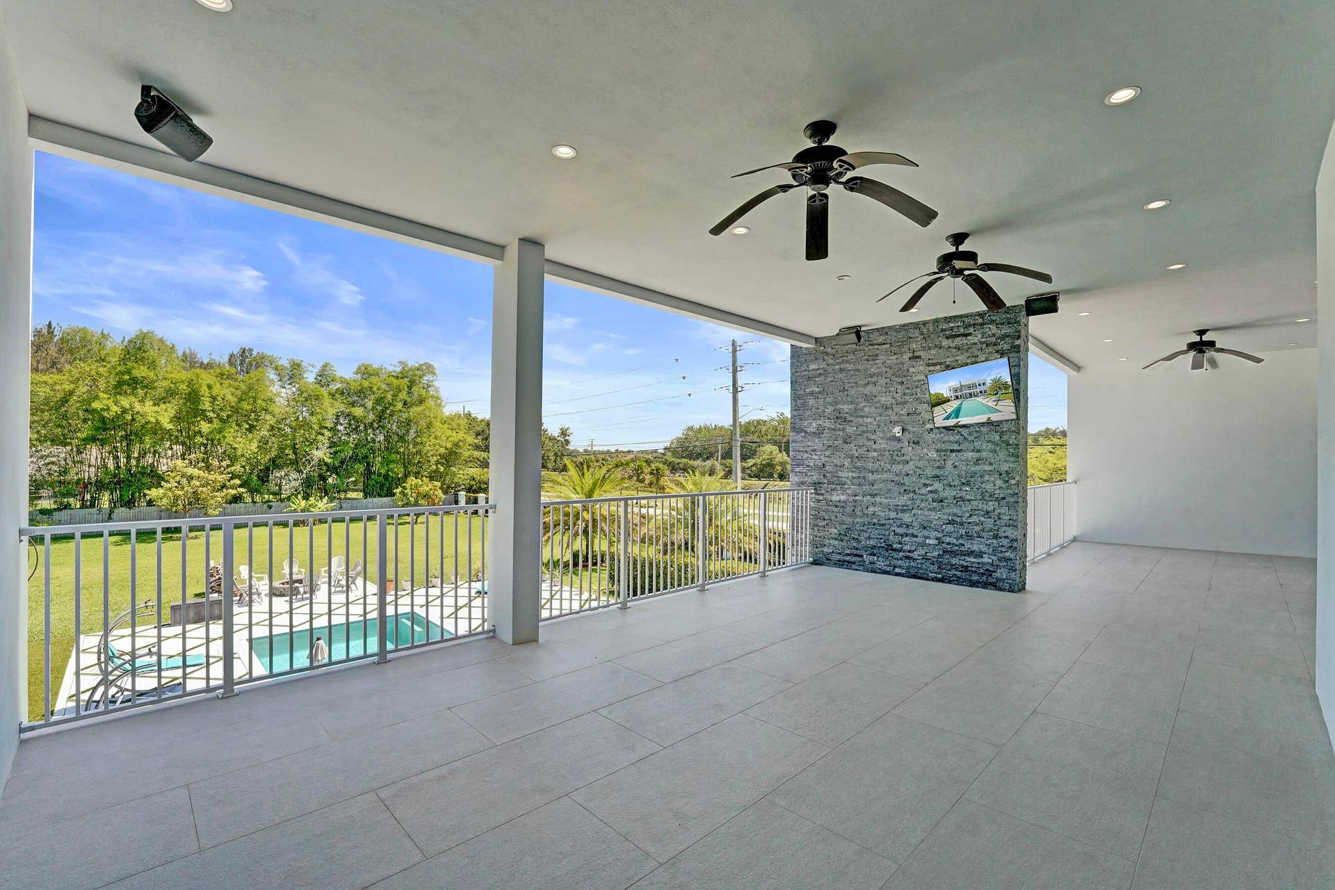 Upstairs Patio