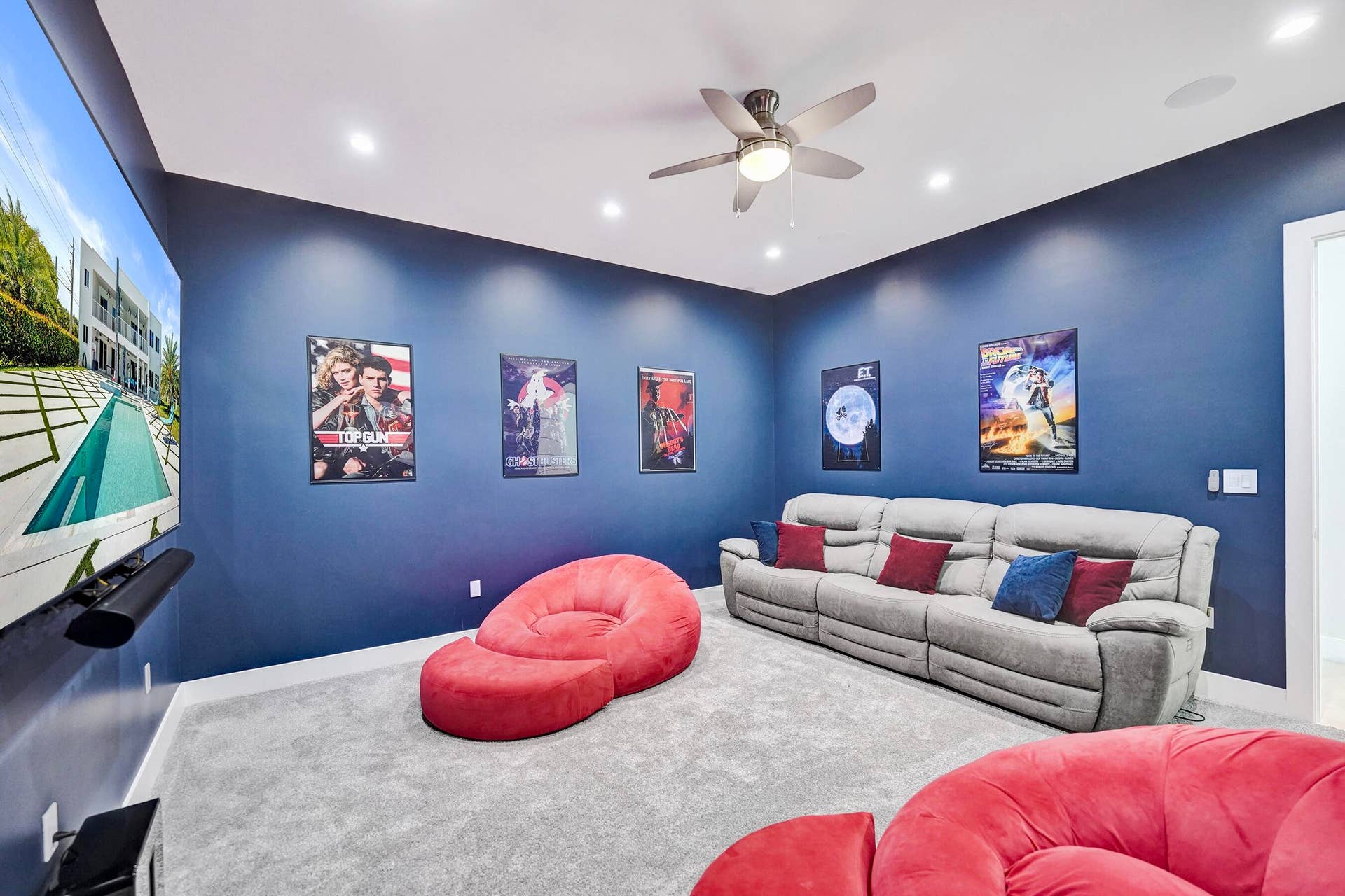 Theater room