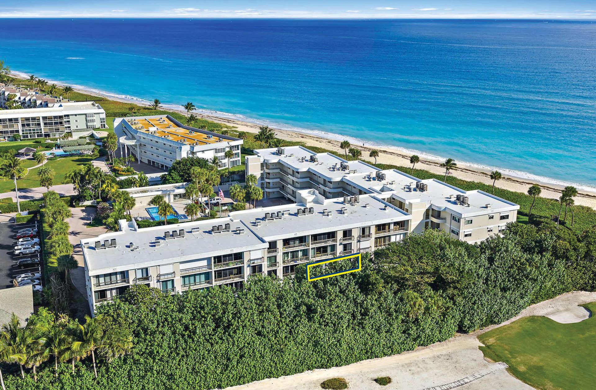 70 Celestial Way, #108, Juno Beach, FL 33408 Aerial view looking North East