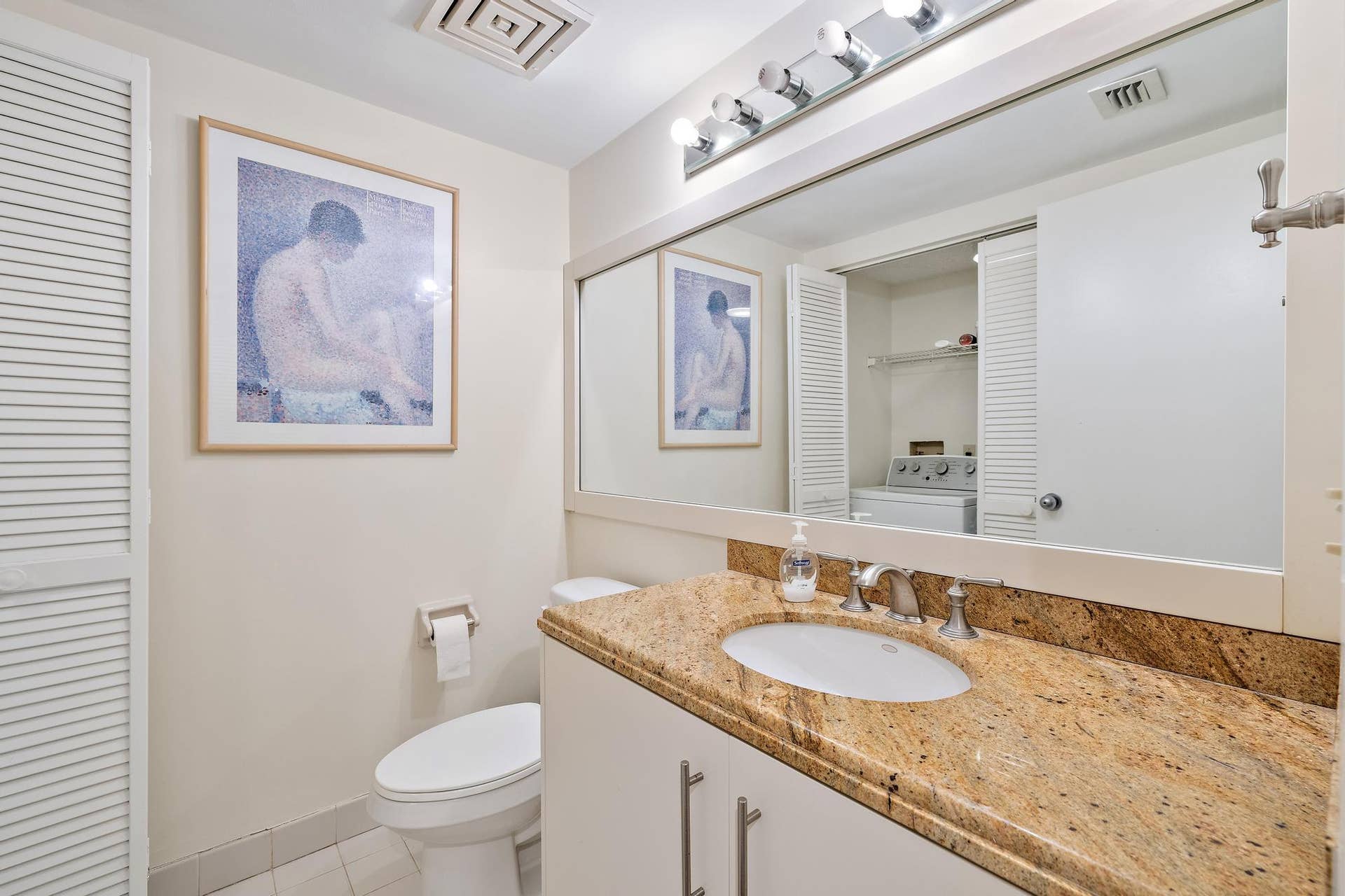 Half Bath & Laundry
