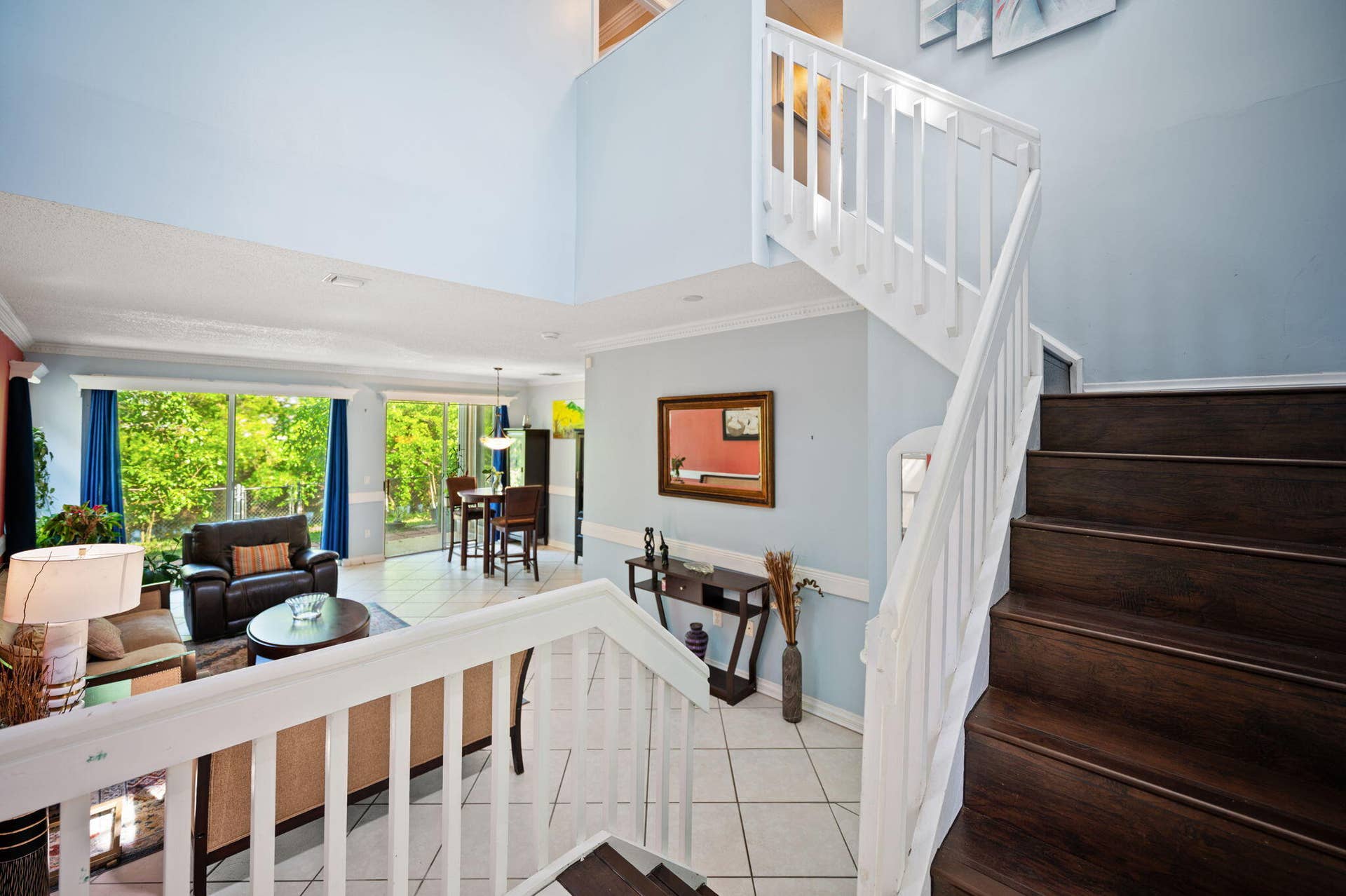 Stair case view