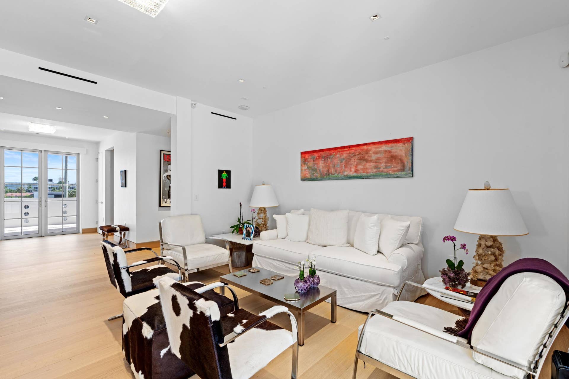 247 Worth Avenue, #Penthouse, Palm Beach, FL 33480 Sitting Area Living Area