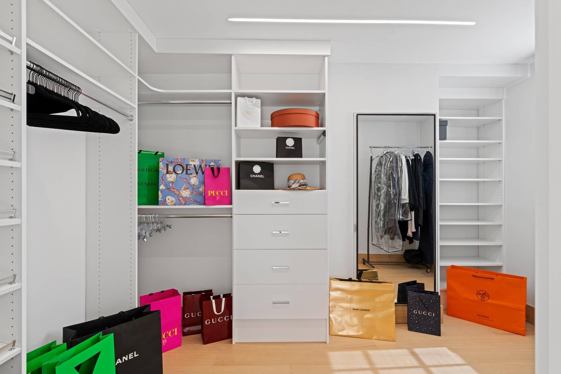 247 Worth Avenue, #Penthouse, Palm Beach, FL 33480 Primary Closet