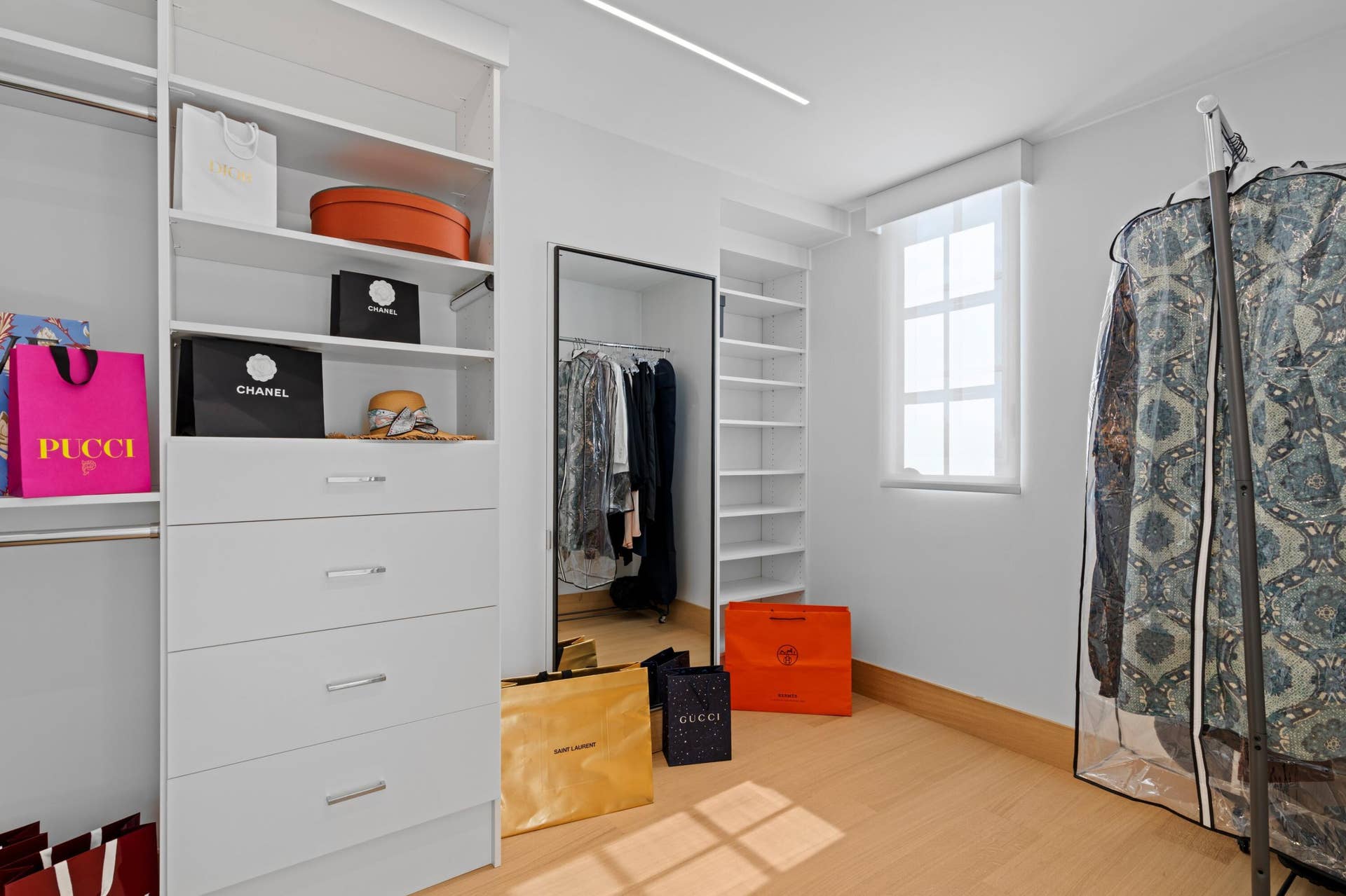 247 Worth Avenue, #Penthouse, Palm Beach, FL 33480 Primary Closet