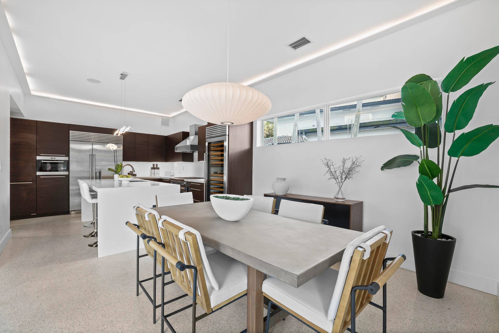 1321 Tangelo Isle, Fort Lauderdale, FL 33315 Open Kitchen and Dining Room