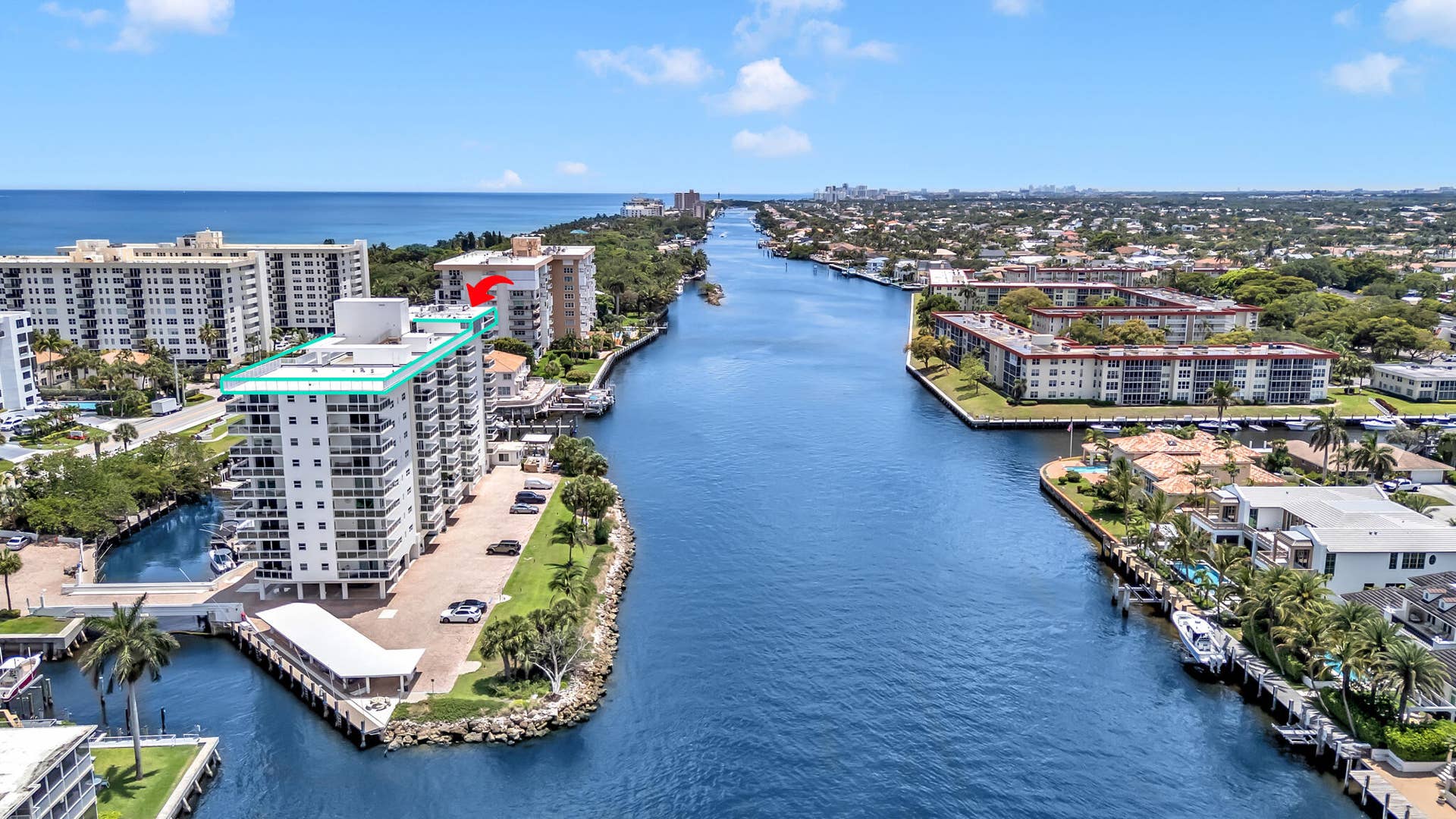 1160 Hillsboro Mile, #Ph, Hillsboro Beach, FL 33062 drone-10