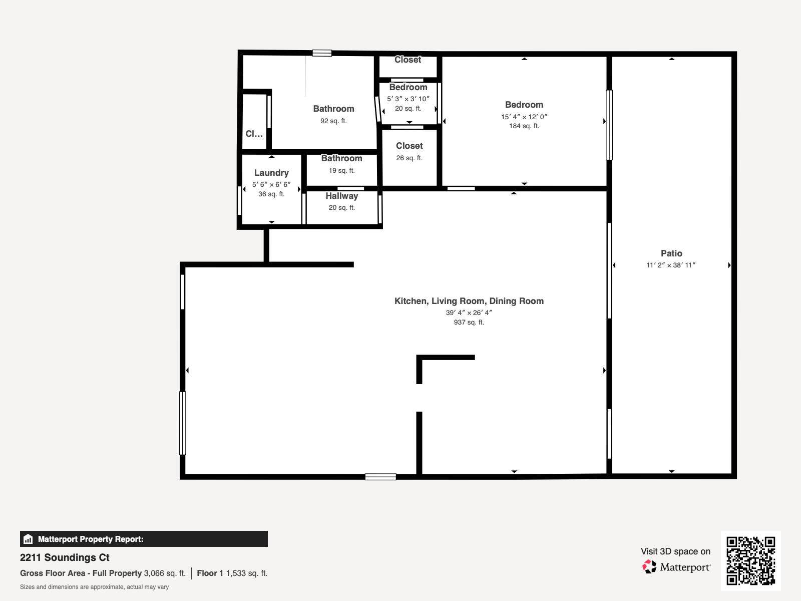 2211 Soundings Court, Greenacres, FL 33413 floorplan2211 Soundings Ct - Floor 1