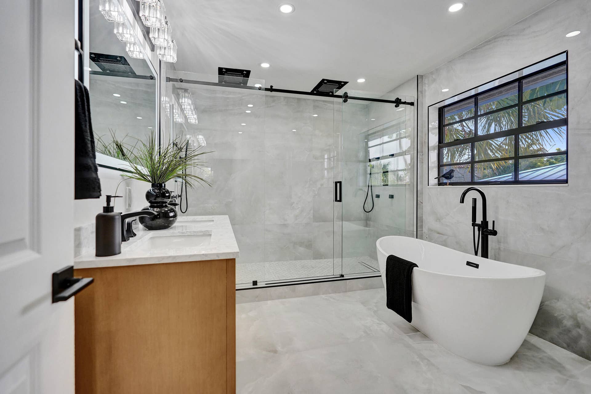 308 Greymon Drive, West Palm Beach, FL 33405 Spa-inspired primary bath