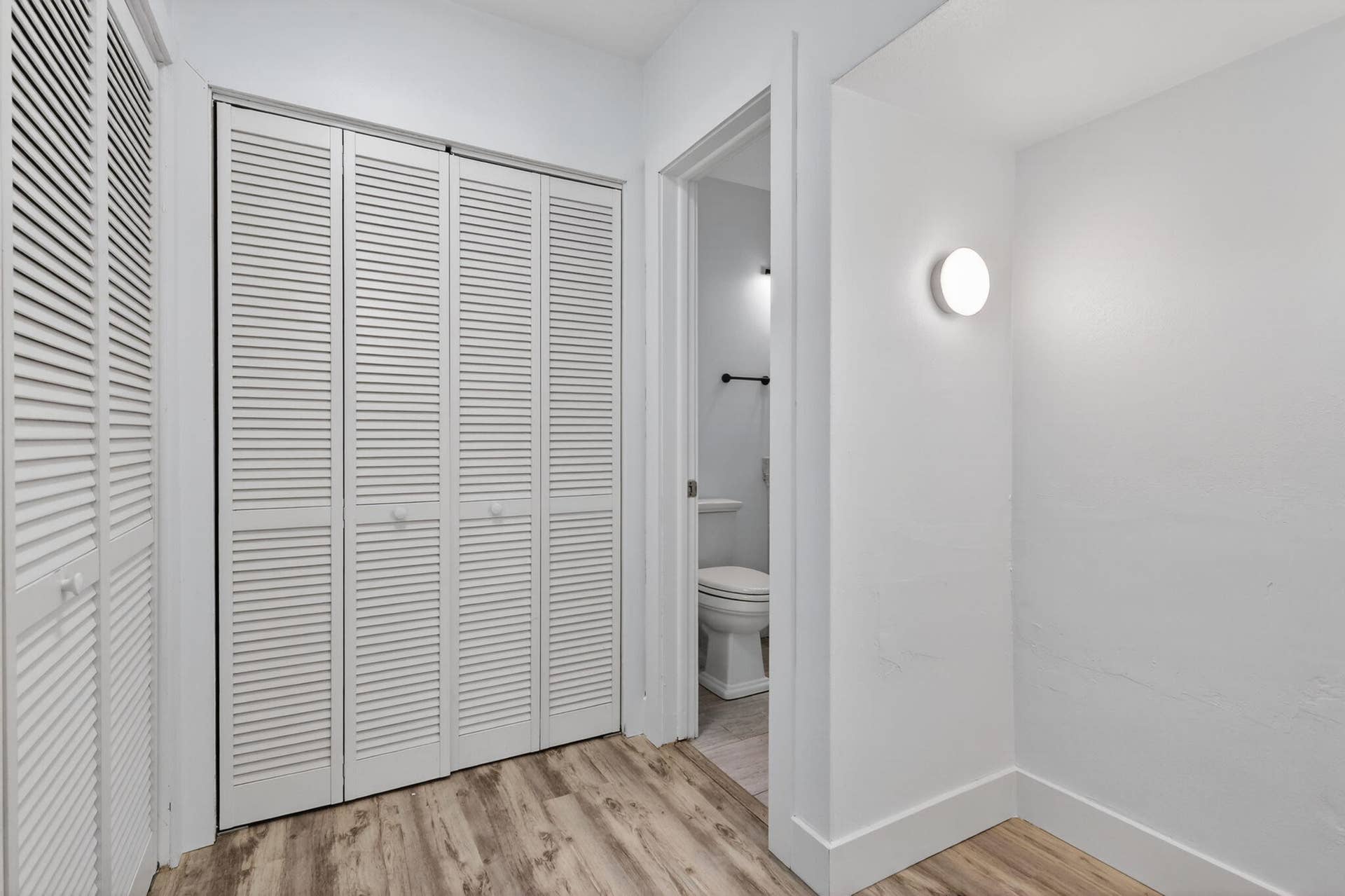 Primary closet