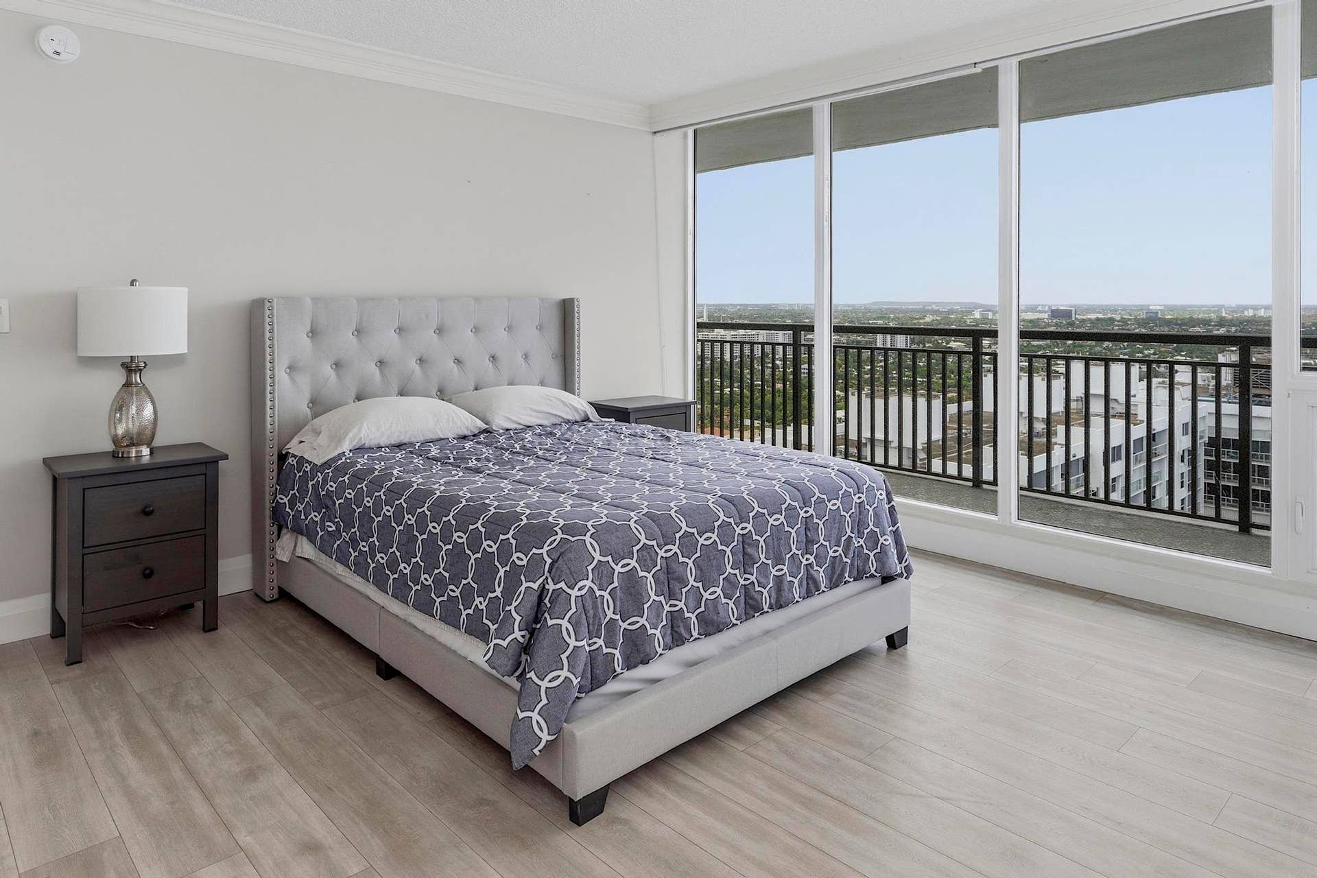 Guest Bedroom featuring northwest views