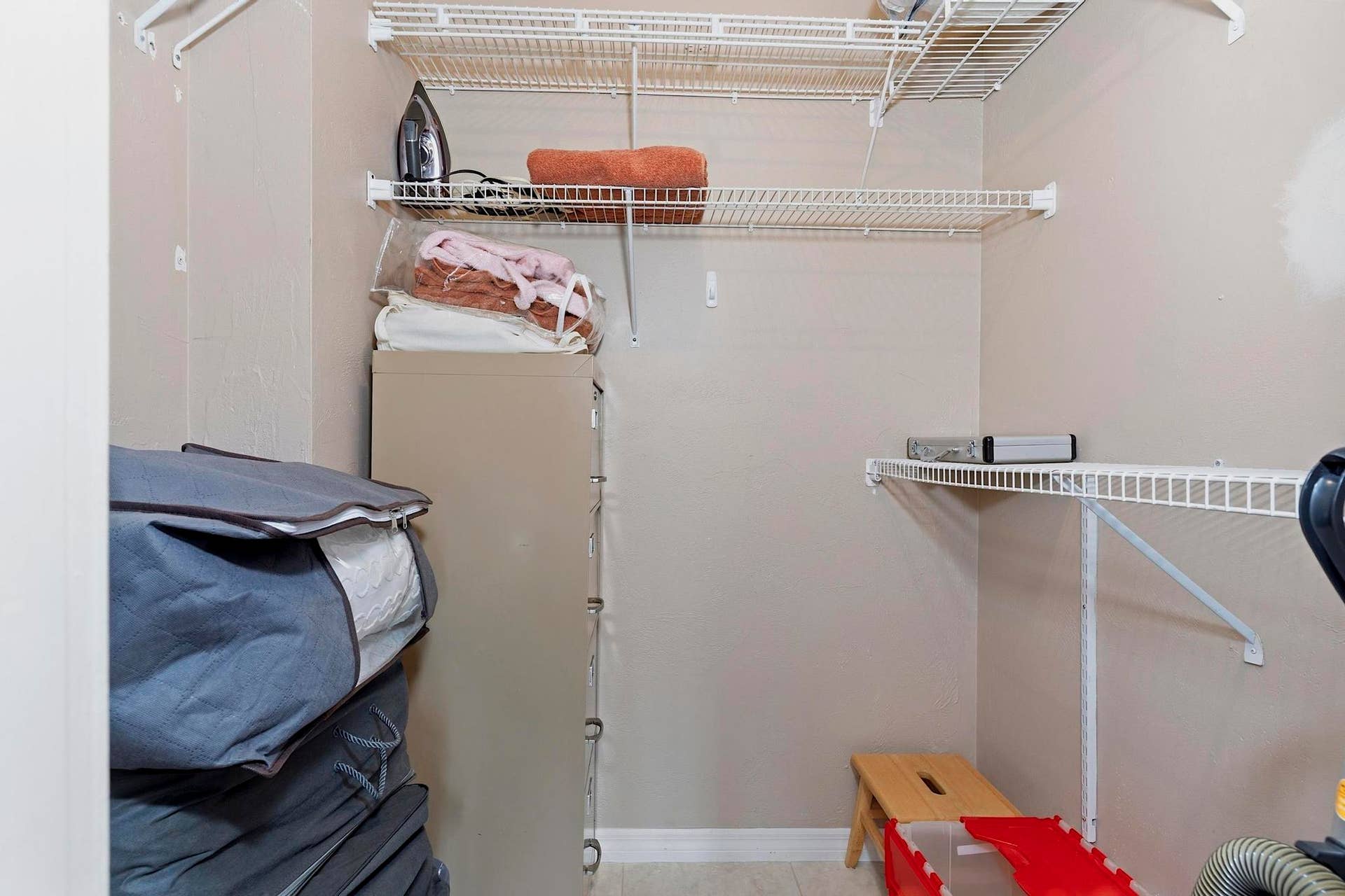 2nd Walk in Closet in Master Bedroom