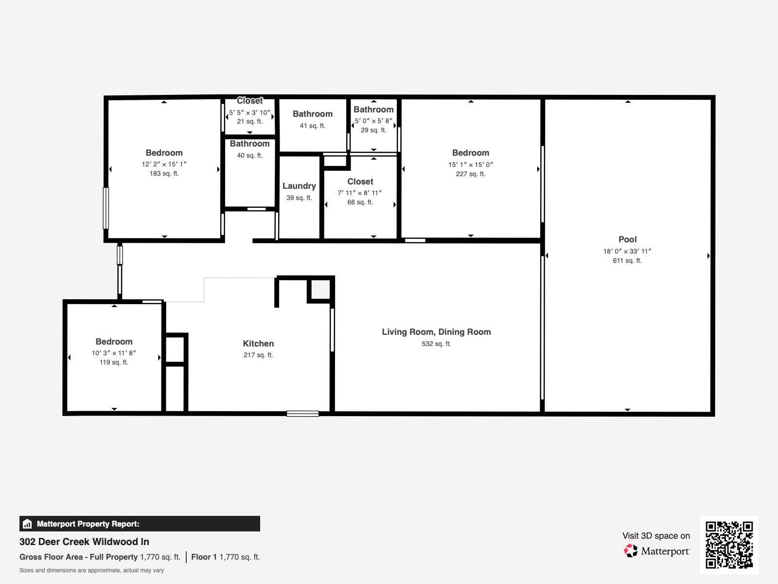 302 Deer Creek Wildwood Lane E, Deerfield Beach, FL 33442 floorplan302 Deer Creek Wildwood ln - Fl