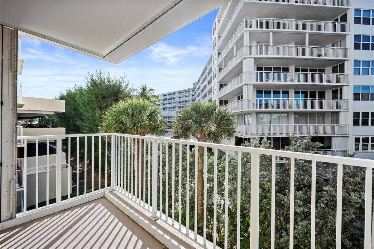 3540 S Ocean Boulevard, #309, South Palm Beach, FL 33480 Balcony