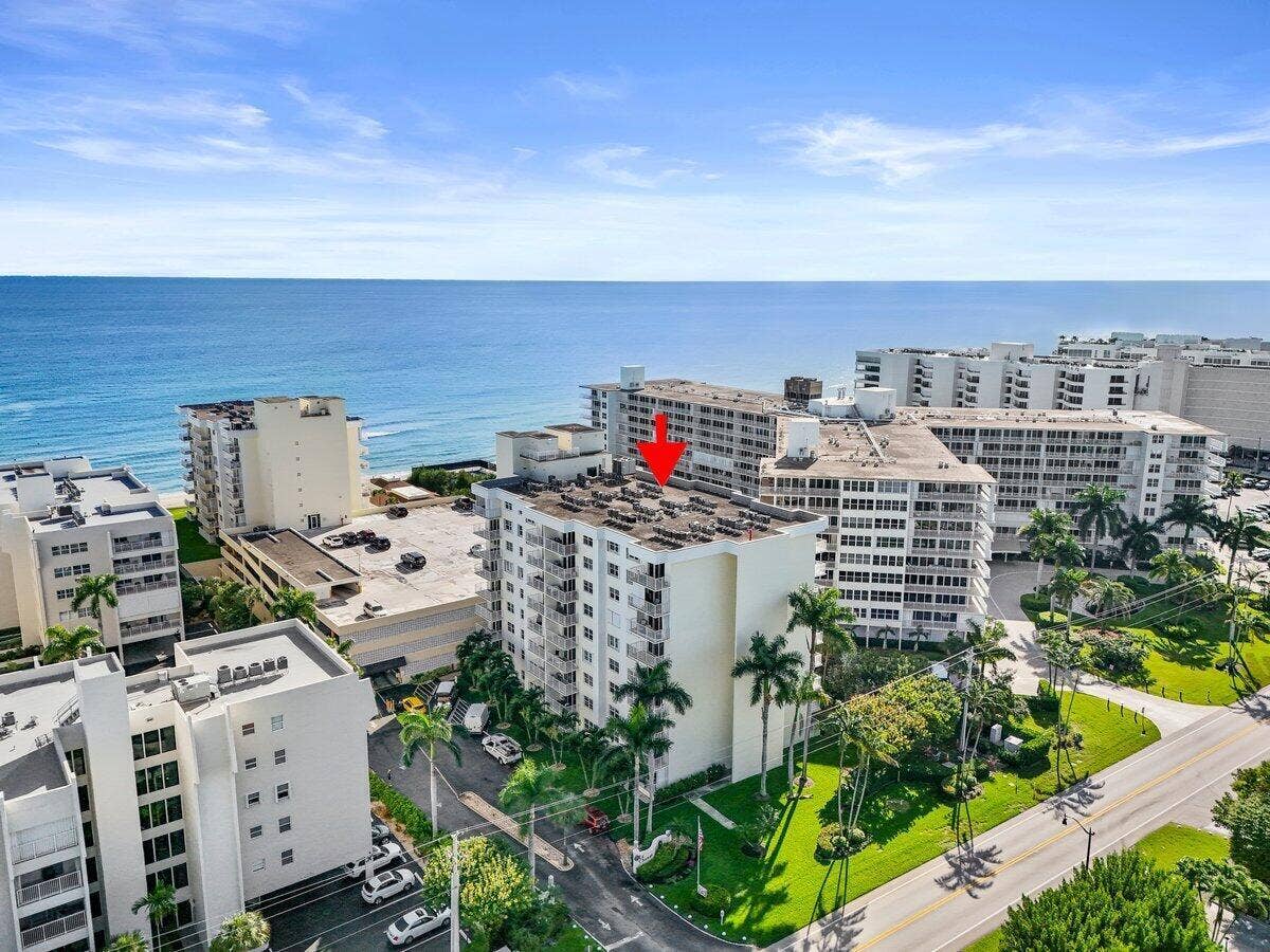 3540 S Ocean Boulevard, #309, South Palm Beach, FL 33480 Aerial View