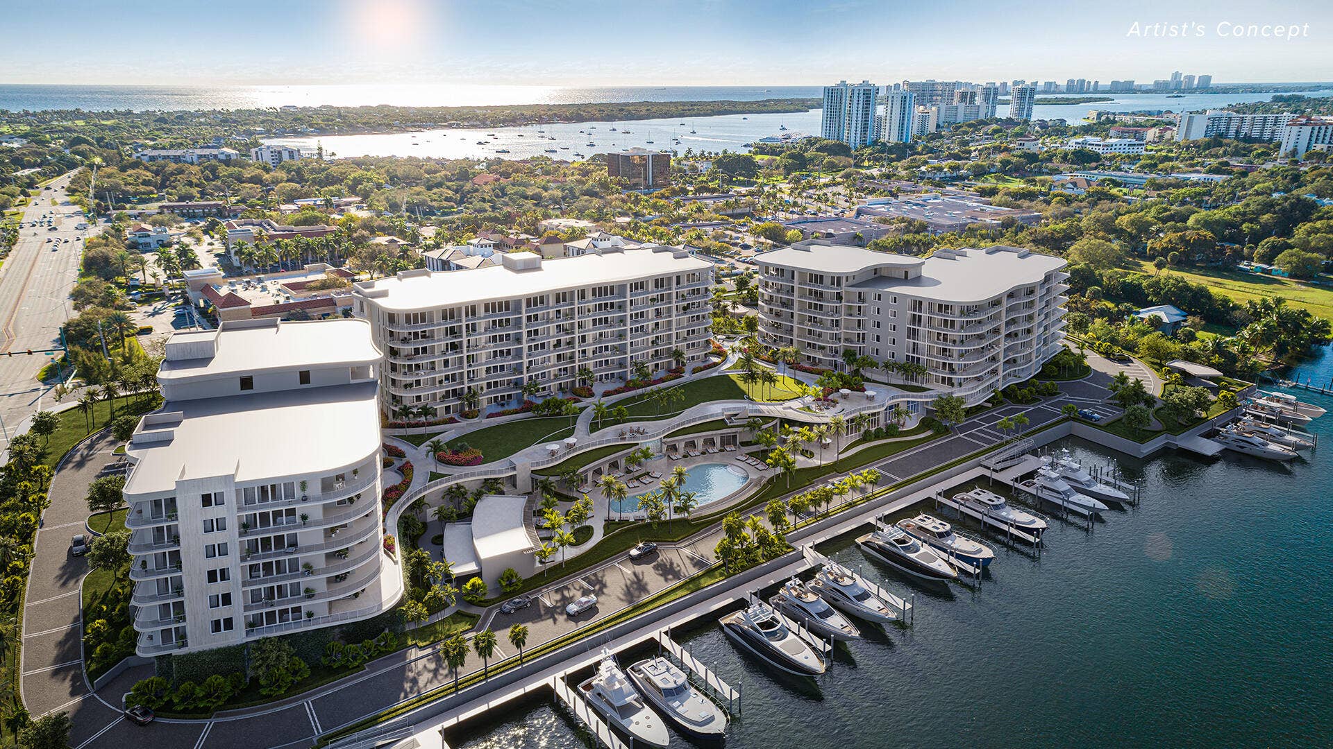 2200 Pga Boulevard, #515, Palm Beach Gardens, FL 33408 Aerial View