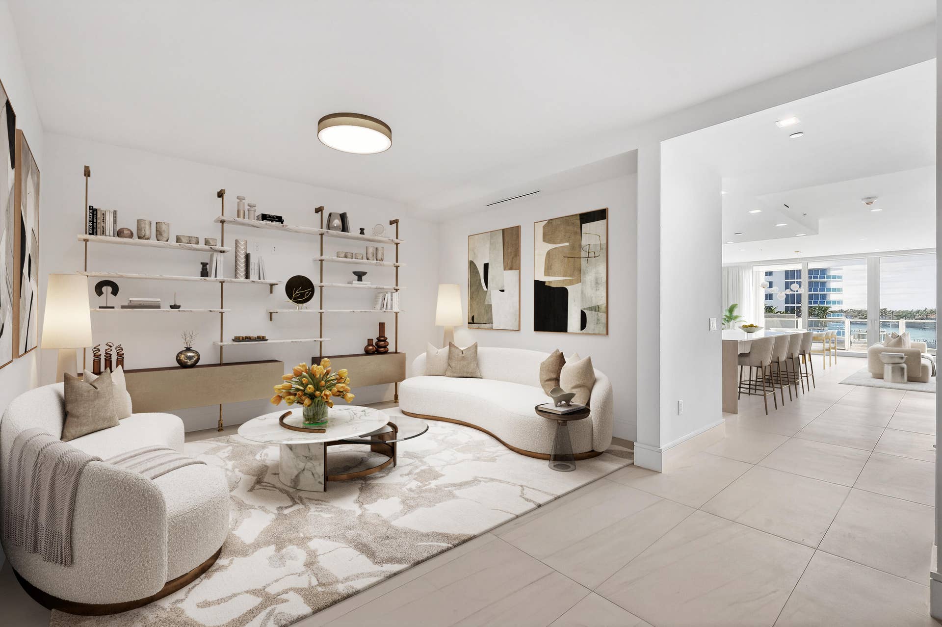 2200 Pga Boulevard, #515, Palm Beach Gardens, FL 33408 Virtually Staged Office/Den